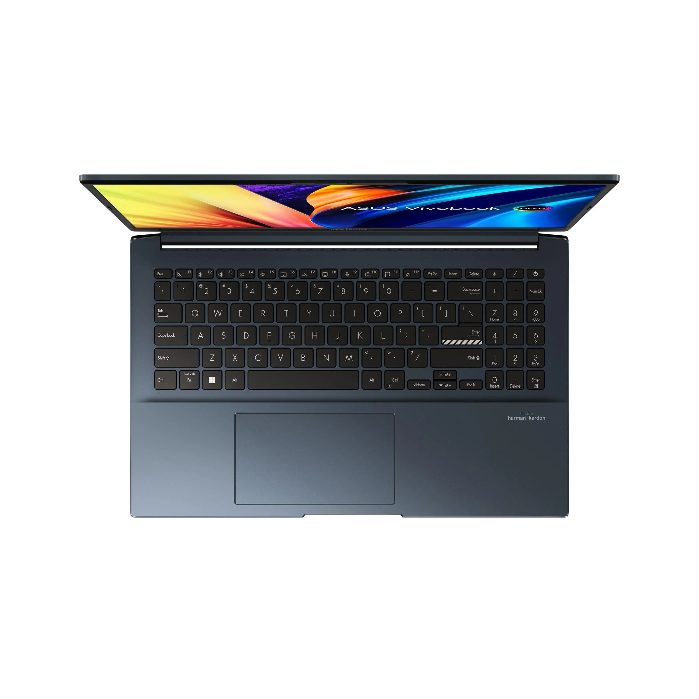 Asus Vivobook Pro 15 Oled K6500ZE-MA111WS Laptop (Quiet Blue) | 15.6” 2.8K | i7-12650H | 16 GB RAM | 512 GB SSD | NVIDIA® GeForce® RTX™ 3050 Ti | Windows 11 Home | MS Office Home & Student 2021 | Asus BP1504 Casual Backpack - Image 7