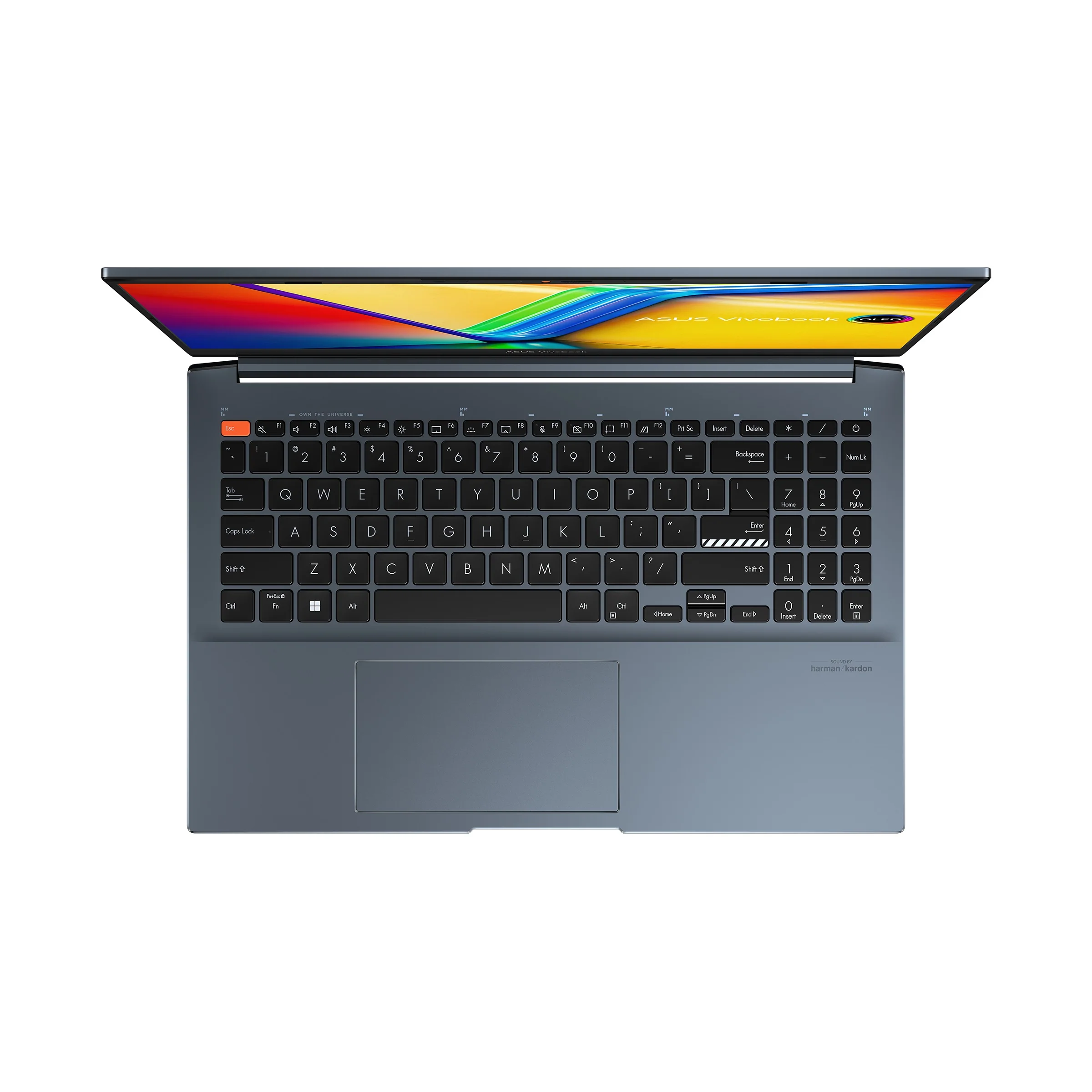 Asus Vivobook Pro 15 OLED K6502VU-MA113WS Laptop (Quiet Blue) | 15.6" 2.8K (2880 x 1800) OLED | i9-13900H | 16GB RAM | RTX 4050 |  1TB SSD | Windows 11 Home | MS Office H&S 2021 | Asus BP1504 Casual Backpack - Image 3
