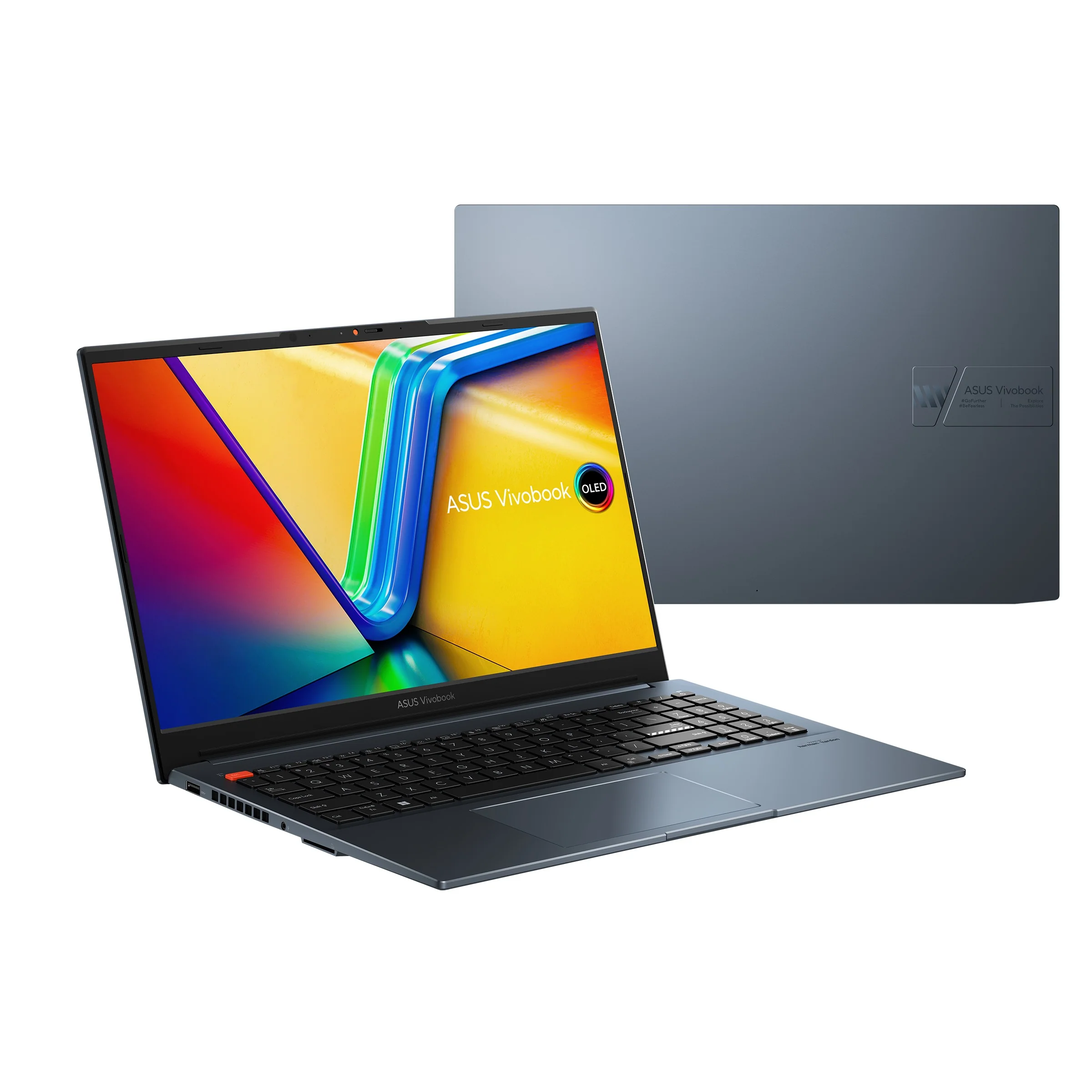 Asus Vivobook Pro 15 OLED K6502VU-MA113WS Laptop (Quiet Blue) | 15.6" 2.8K (2880 x 1800) OLED | i9-13900H | 16GB RAM | RTX 4050 |  1TB SSD | Windows 11 Home | MS Office H&S 2021 | Asus BP1504 Casual Backpack - Image 7