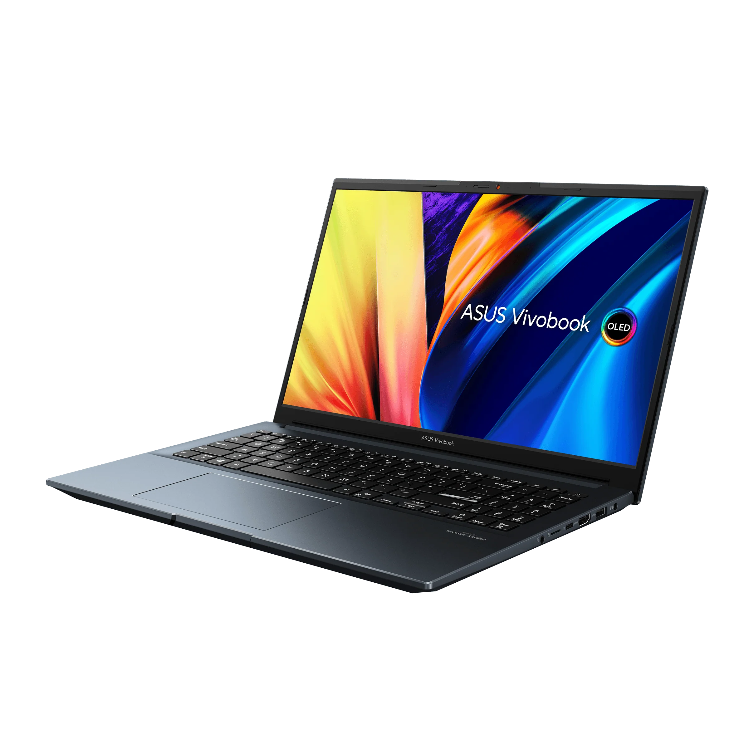 ASUS Vivobook Pro 15 OLED M6500QC-MA060WS Laptop (Quiet Blue) | 15.6" 2.8K | Ryzen™ 5 5600H | 16GB DDR4 | 512 GB SSD |  RTX™ 3050 | Windows 11 Home | MS Office Home & Student 2021 | Asus BP1504 Casual Backpack - Image 6