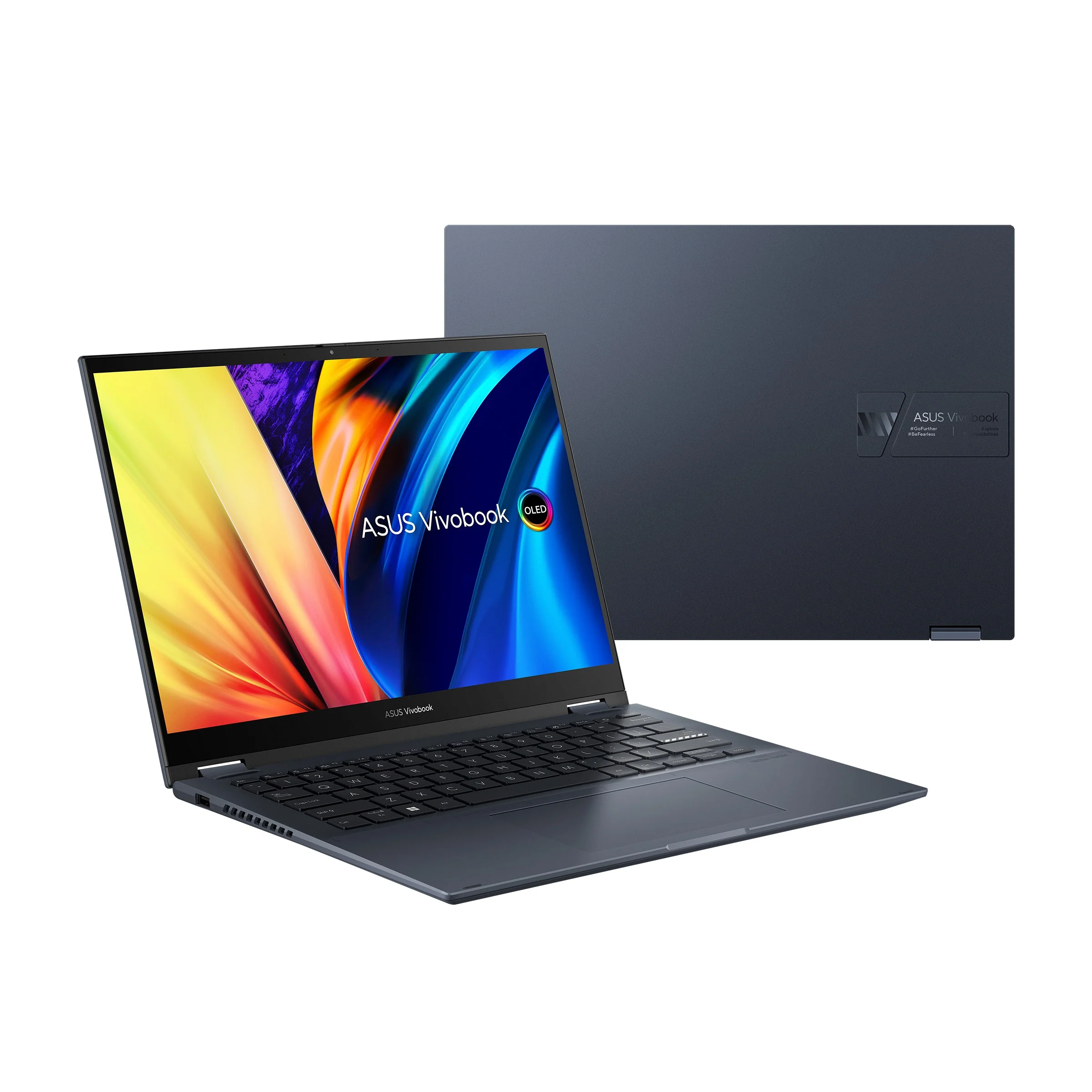 Asus Vivobook S 14 Flip TP3402ZA-LZ353WS Laptop (Quiet Blue) | 14" (1920x1200) | i7-12700H | 16GB RAM | 1TB SSD | Intel Iris Xe Graphics | Windows 11 Home | MS Office Home & Student 2021 | Asus BP1504 Casual Backpack - Image 11