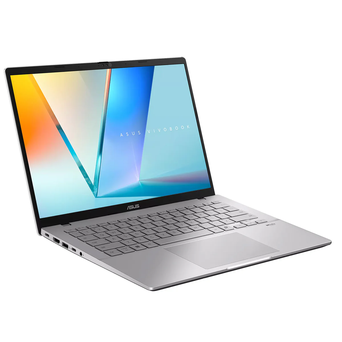 ASUS Vivobook S14 S3407CA-LY176WSM Laptop (Cool Silver) | 14" WUXGA (1920x1200) IPS | Core Ultra 5 225H | 16GB RAM | 512GB SSD | Intel Graphics | Windows 11 Home | MS Office Home 2024 + MS 365 Basic + ASUS AP4600 Backpack - Image 3