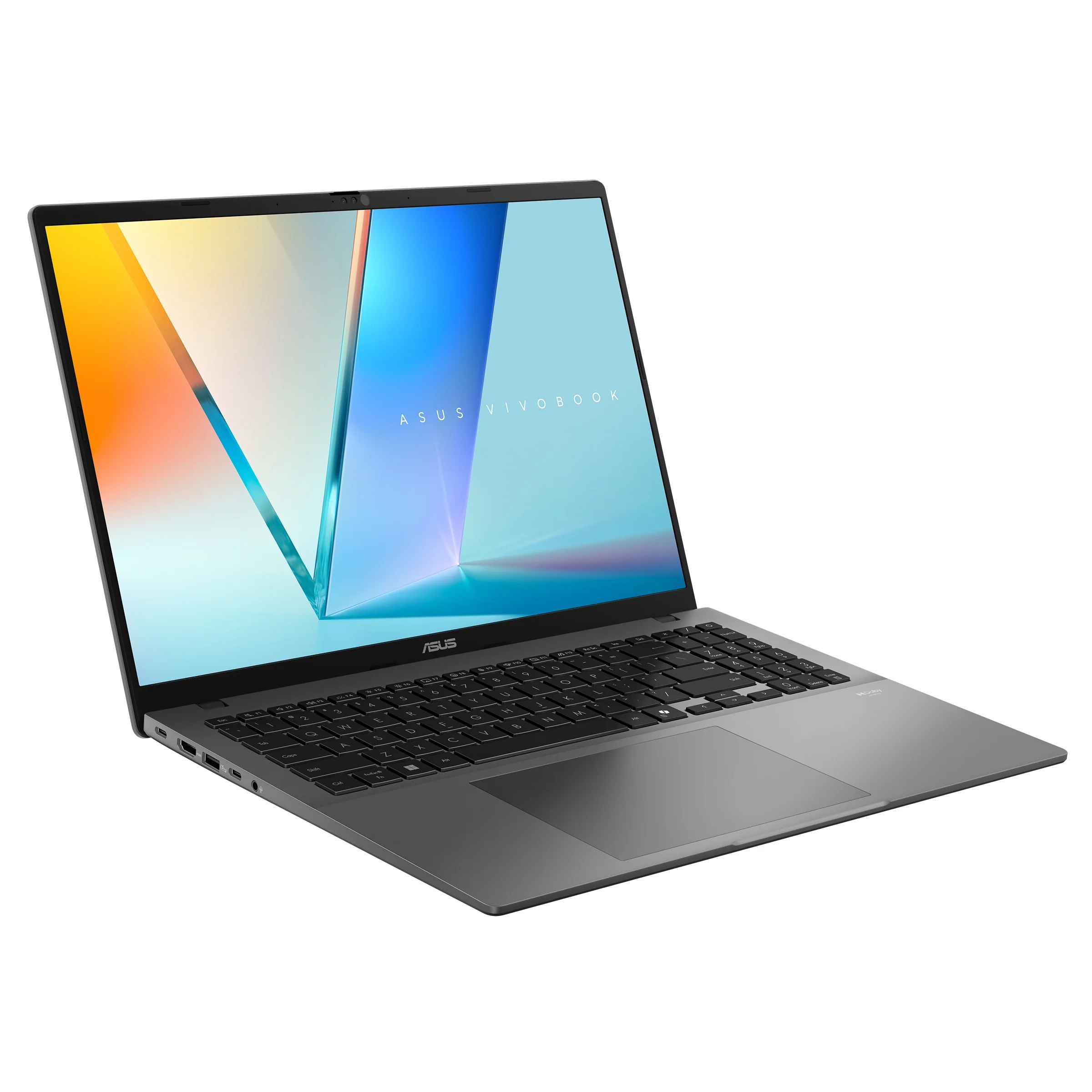 Asus Vivobook S16 S3607CA-RP049WSM Laptop (Matte Gray) | 16" WUXGA (1920x1200) 144Hz IPS | Core 7 255H | 16GB RAM | 1TB SSD | Intel Arc Graphics | Windows 11 Home | MS Office Home 2024 + MS 365 Basic + Asus AP4600 Backpack - Image 4
