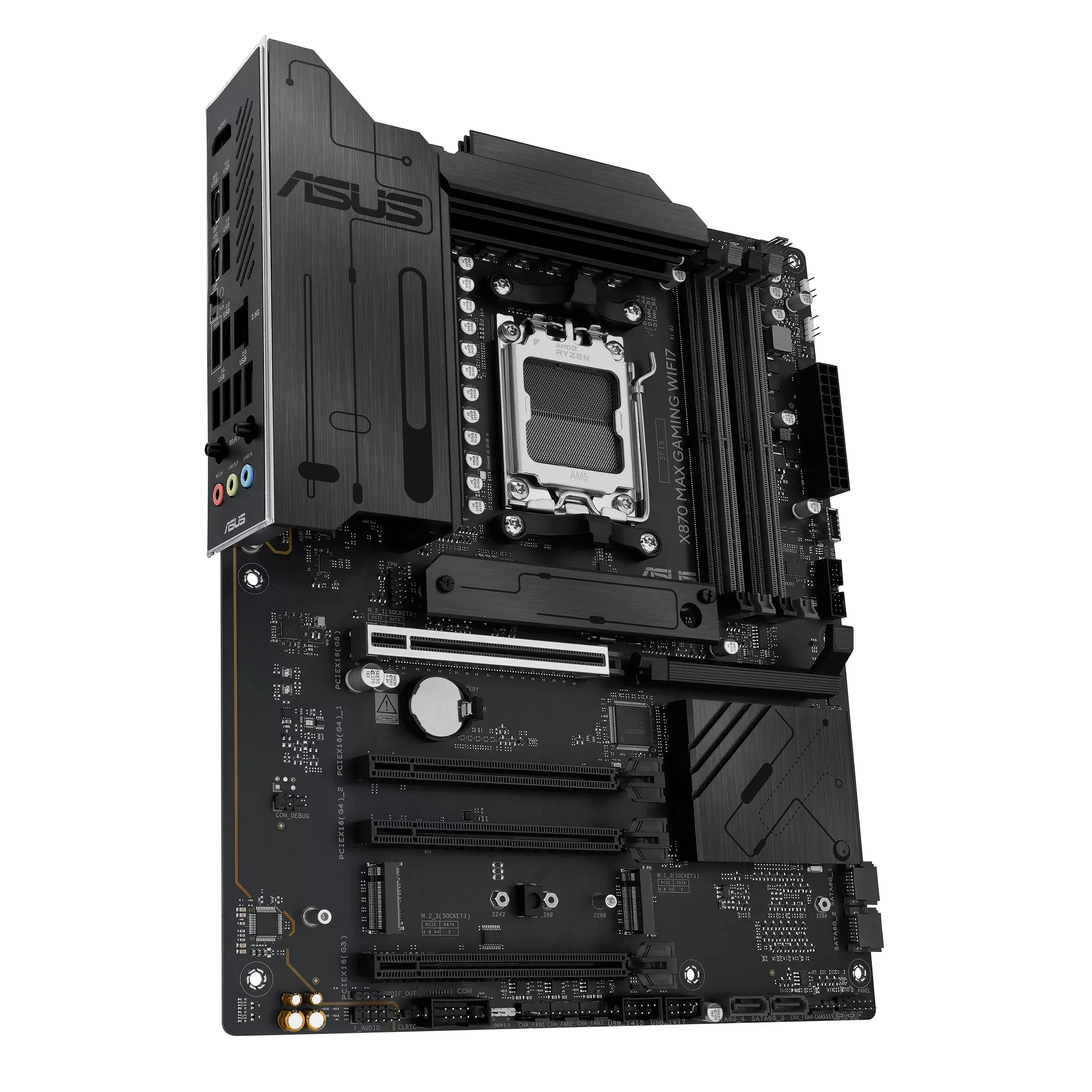 ASUS X870 Max Gaming WiFi7 DDR5 AMD Motherboard + Lexar Thor RGB 32GB Kit (2x16GB) DDR5 6000MT/s CL38 AMD Expo & Intel Xmp 3.0 Gaming Desktop Memory (Black) (LD5U16G60C38BG-RGD) - Image 7
