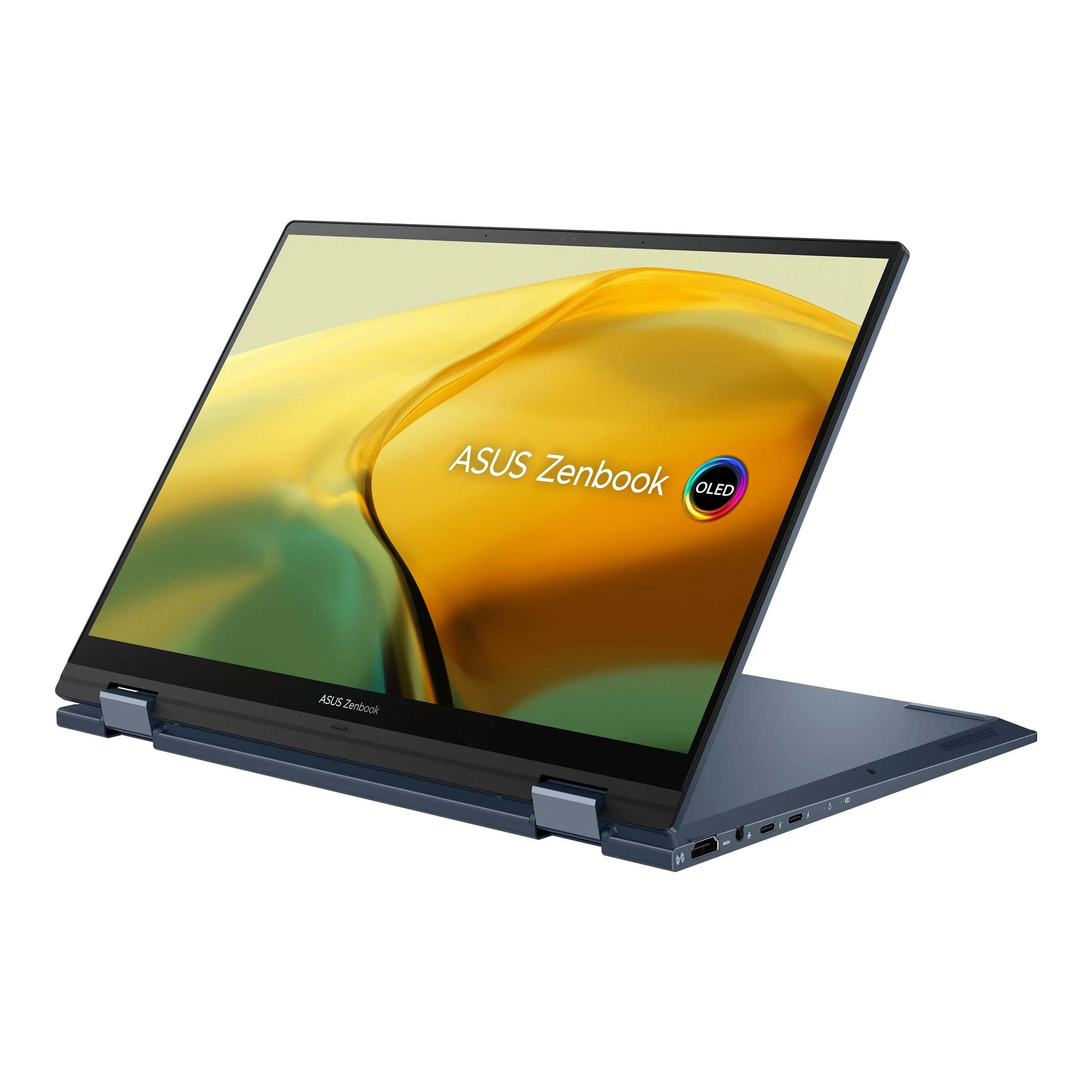 Asus Zenbook 14 Flip OLED UP3404VA-KN133WS Laptop (Ponder Blue) | 14" 2.8K OLED | 165HZ | I7-1360P | 512GB SSD | 16GB RAM | IRIS XE | Windows 11 Home | MS Office Home & Student 2021 | Asus Sleeve | Stylus Pen - Image 6