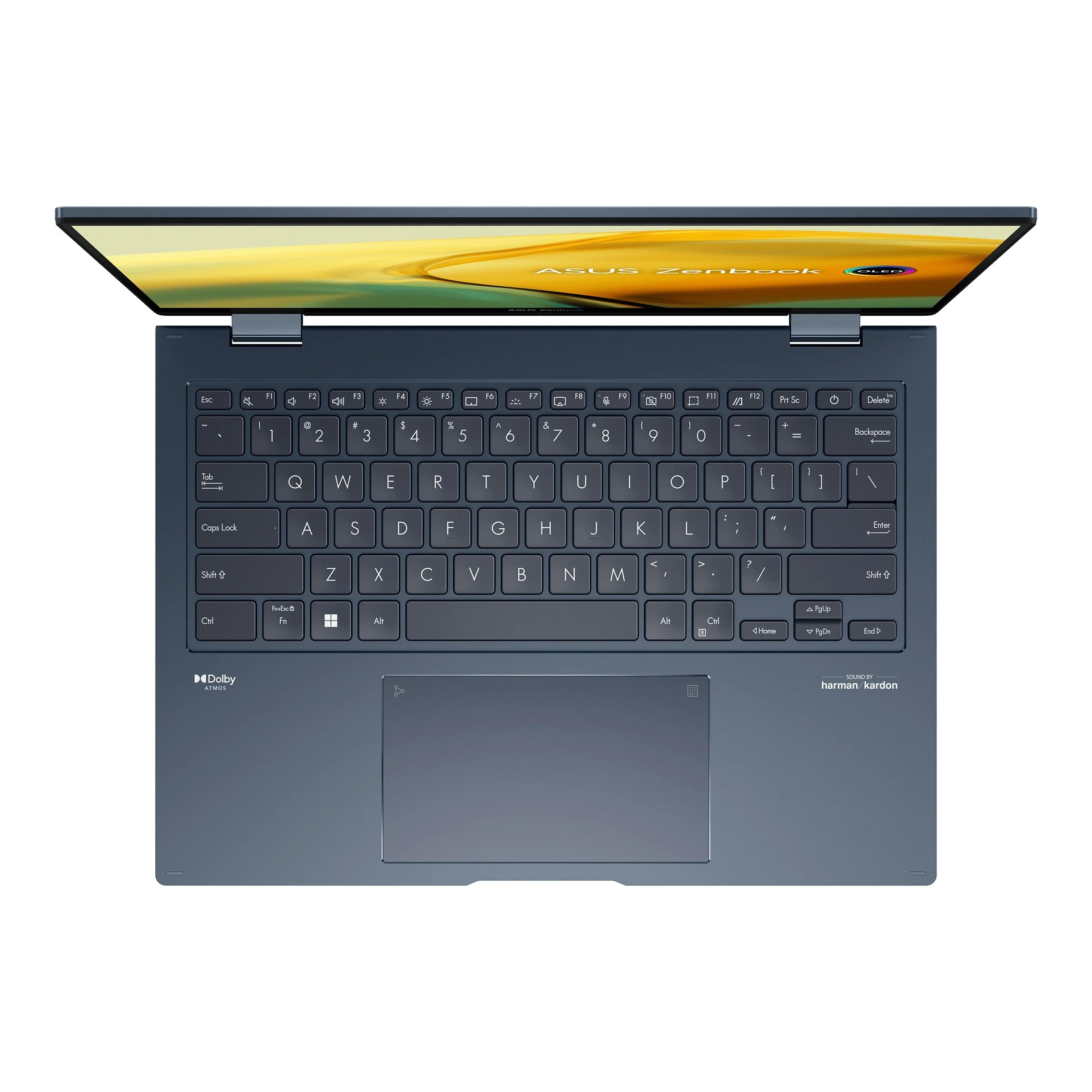 Asus Zenbook 14 Flip OLED UP3404VA-KN133WS Laptop (Ponder Blue) | 14" 2.8K OLED | 165HZ | I7-1360P | 512GB SSD | 16GB RAM | IRIS XE | Windows 11 Home | MS Office Home & Student 2021 | Asus Sleeve | Stylus Pen - Image 9