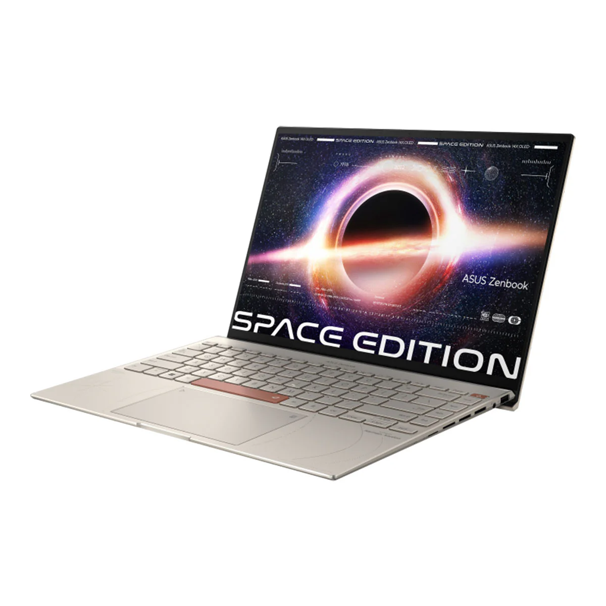 Asus Zenbook 14X OLED Space Edition UX5401ZAS-KN016WS Laptop (Zero-G Titanium) | 14", 2.8K (2880 x 1800) OLED | i7-12700H | 16GB RAM | Intel Iris Xᵉ Graphics |  1TB SSD | Windows 11 Home | MS Office H&S 2021 | Sleeve | Asus BP1504 Casual Backpack - Image 4