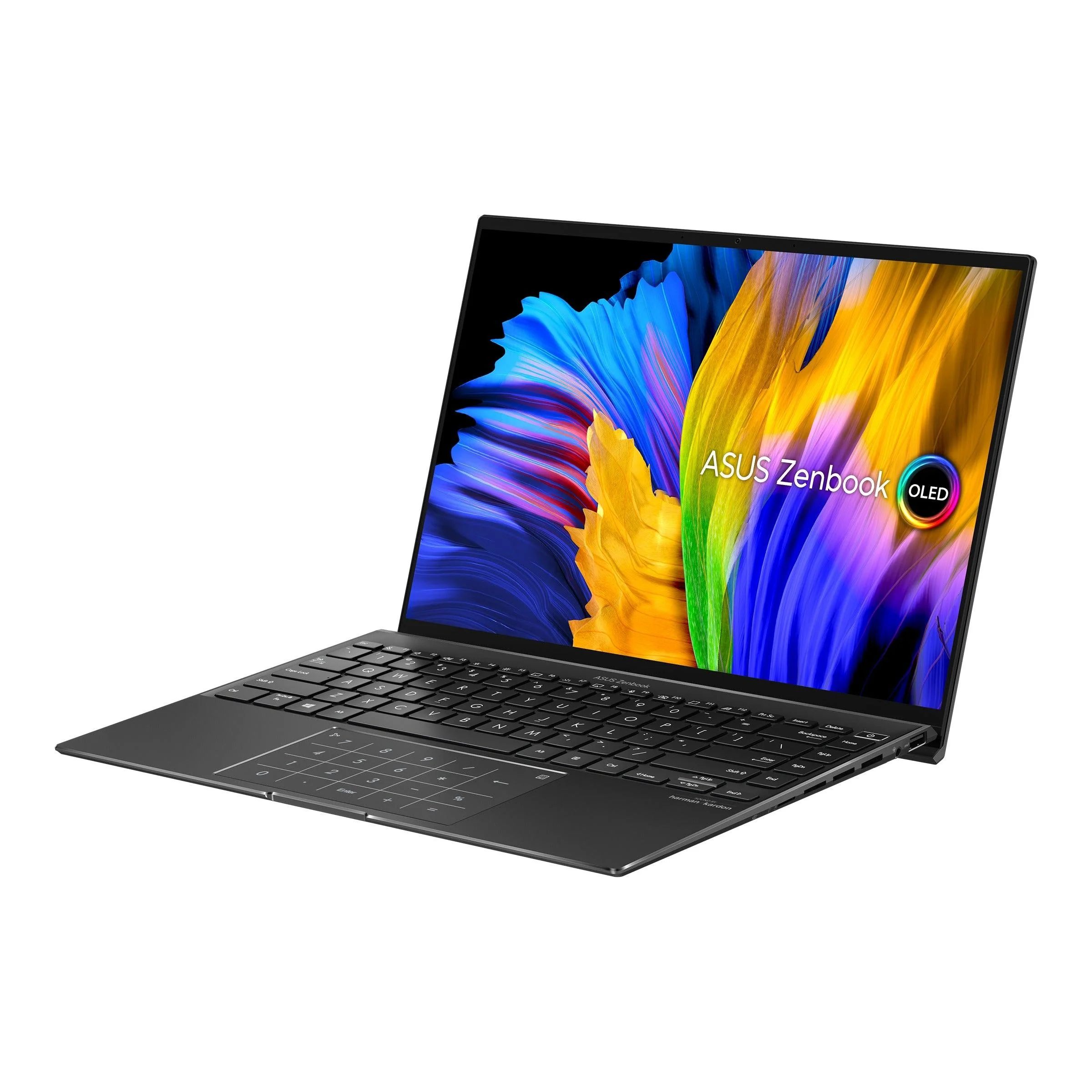Asus Zenbook 14X Oled UM5401QA-KN009TS Laptop (Jade Black) | 14”  WQXGA | Ryzen™ 5 5600H | 16 GB DDR4 | 512 GB SSD | Radeon™ Graphics | MS Office Home & Student 2021 | Stylus Pen | Asus Sleeve - Image 3