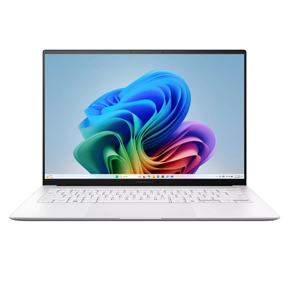Asus Zenbook S UX5406SA-PZ586WSM Laptop (Scandinavian White) | 14" 3K (2880x1800) OLED | Ultra 7 258V | 32GB RAM | 1TB SSD | Intel Arc Graphics | Windows 11 Home + MS Office Home & Student 2021 + MS 365 Basic + AP4600 Backpack - Image 2