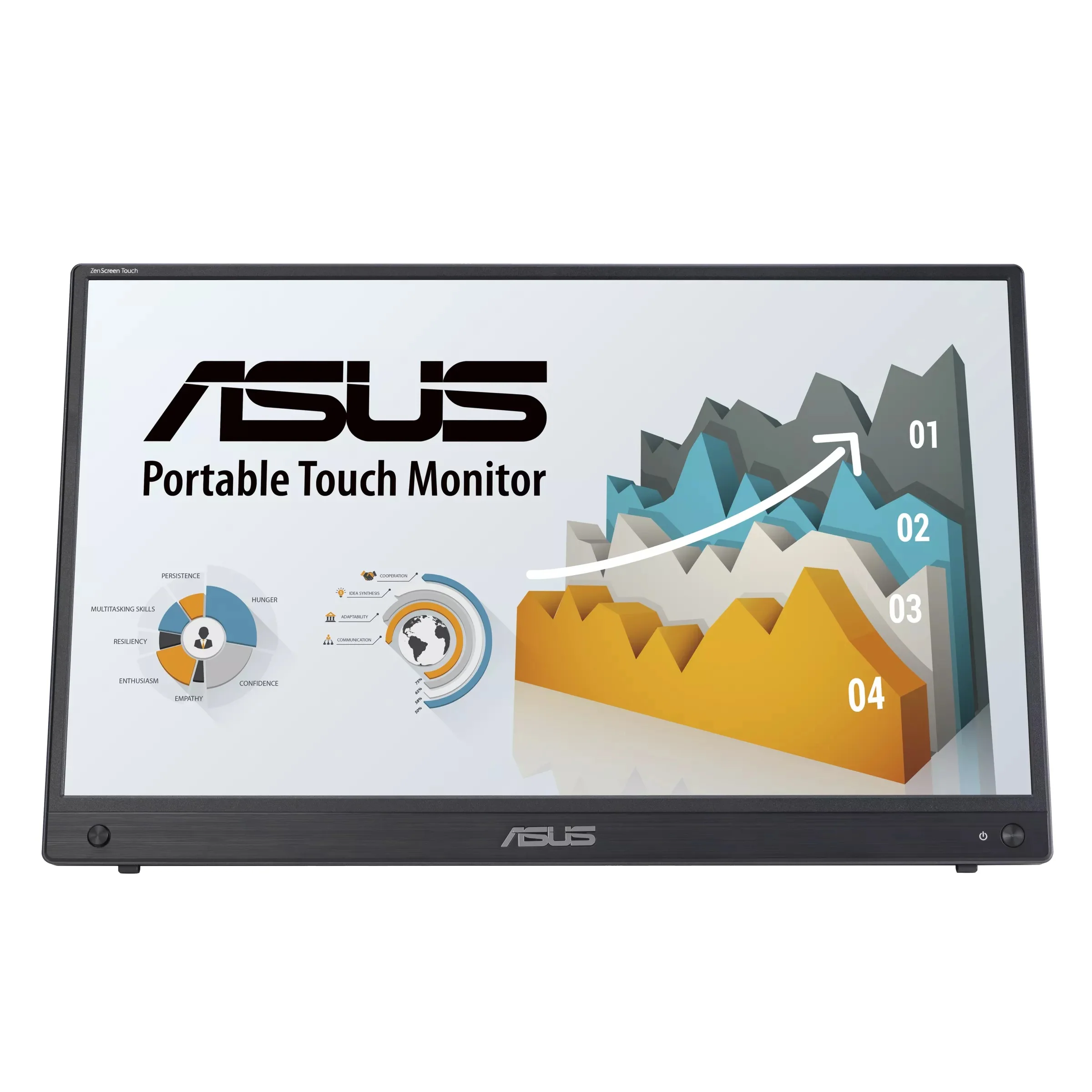 ASUS Zenscreen Touch MB16AHT 15.6" FHD IPS 60HZ USB-C Portable Monitor - Image 4