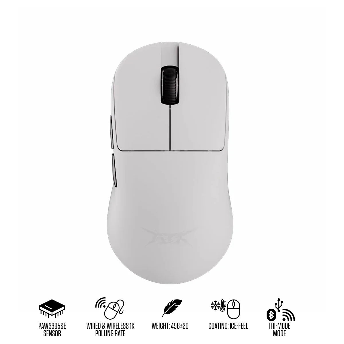 ATK Blazing Sky U2 Lightweight Wireless Gaming Mouse (White)