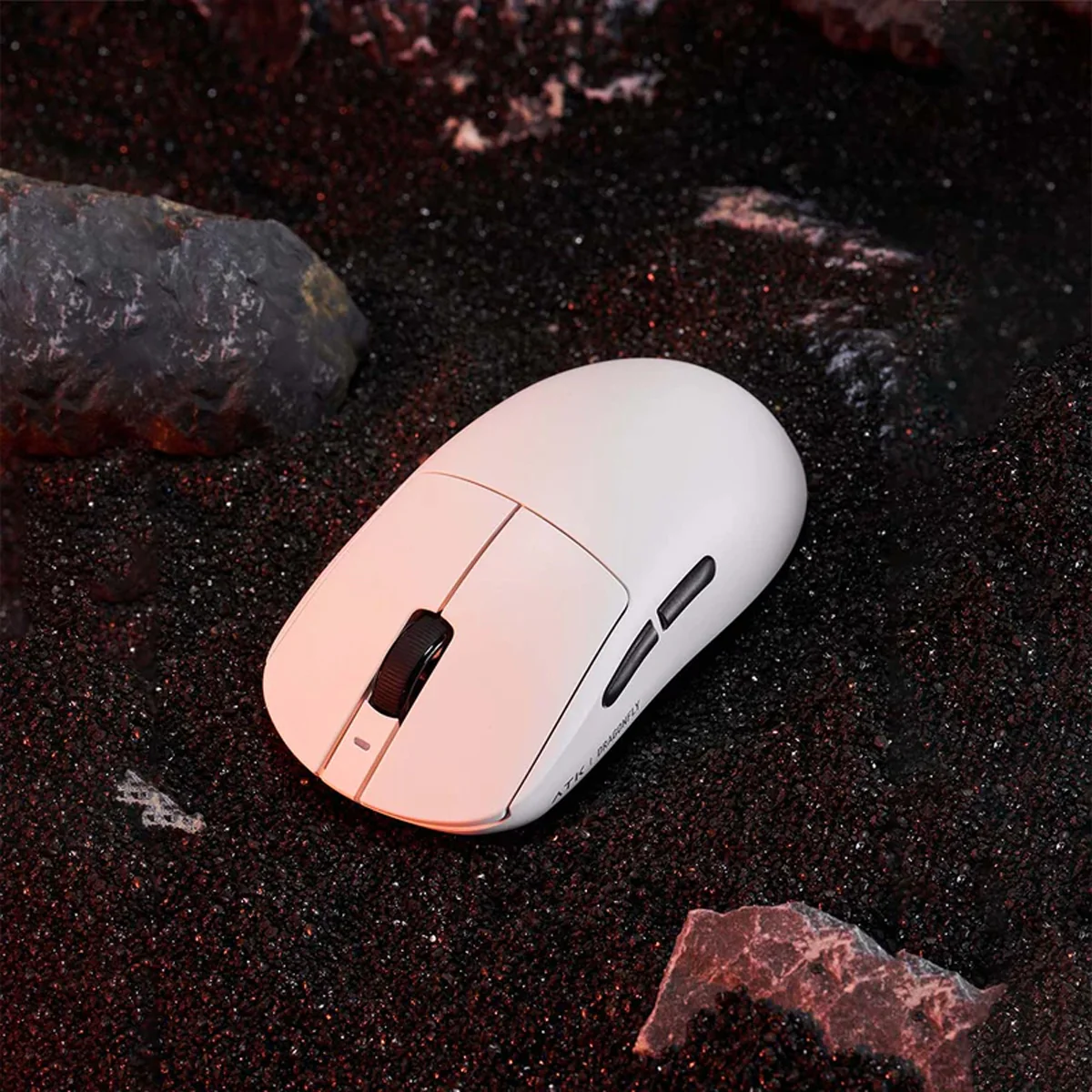 ATK Dragonfly A9 Pro Max 2.0 Lightweight Wireless Mouse (Black, White) - Image 7