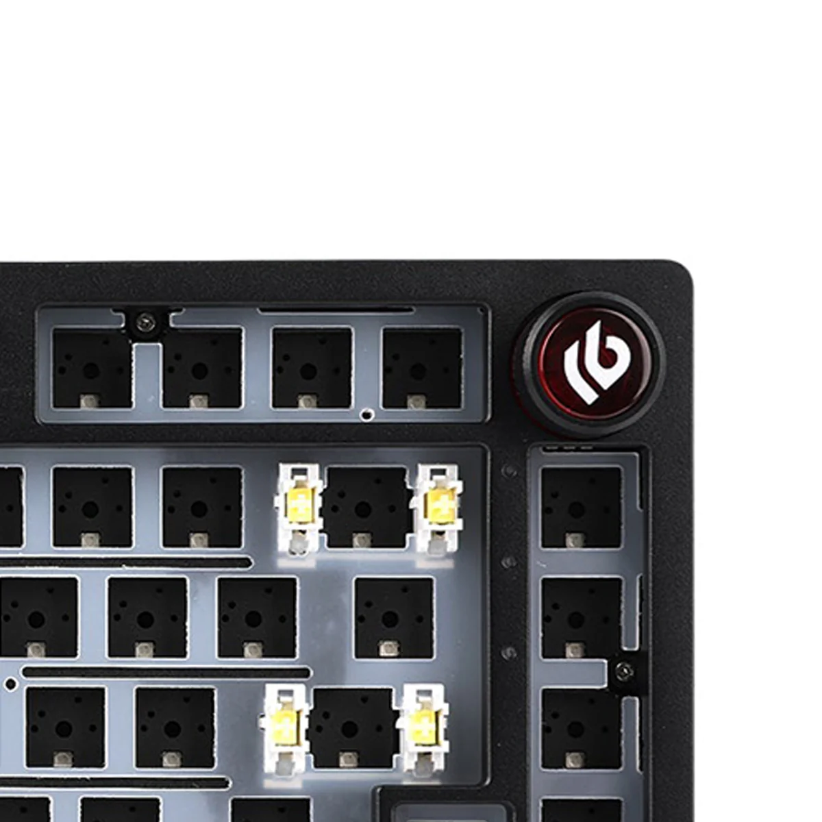 Aula Leobog Hi75 RGB 81-Key Barebone Gaming Keyboard (Black) - Image 2