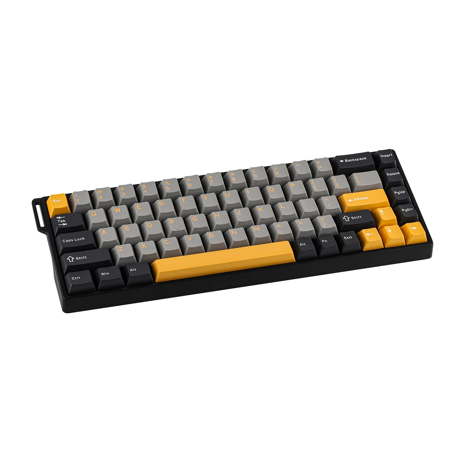 Aula WIN68HE 68-Key RGB 65% Wired Magnetic Switch Gaming Keyboard (Wing Chun Switch) (Grey/Yellow/Black) - Image 11