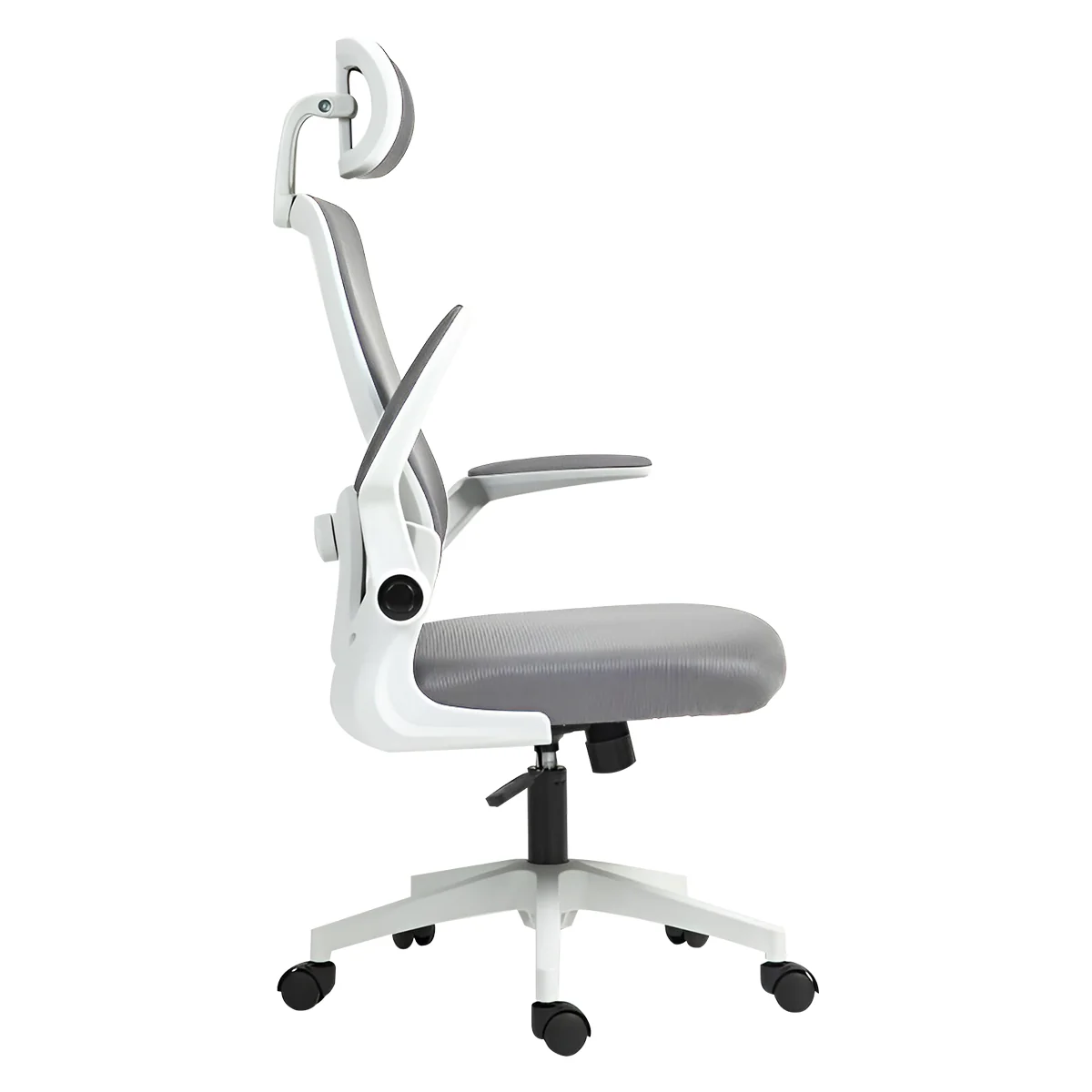 Aula Wind F526 Gaming Chair (White/Grey) - Image 4