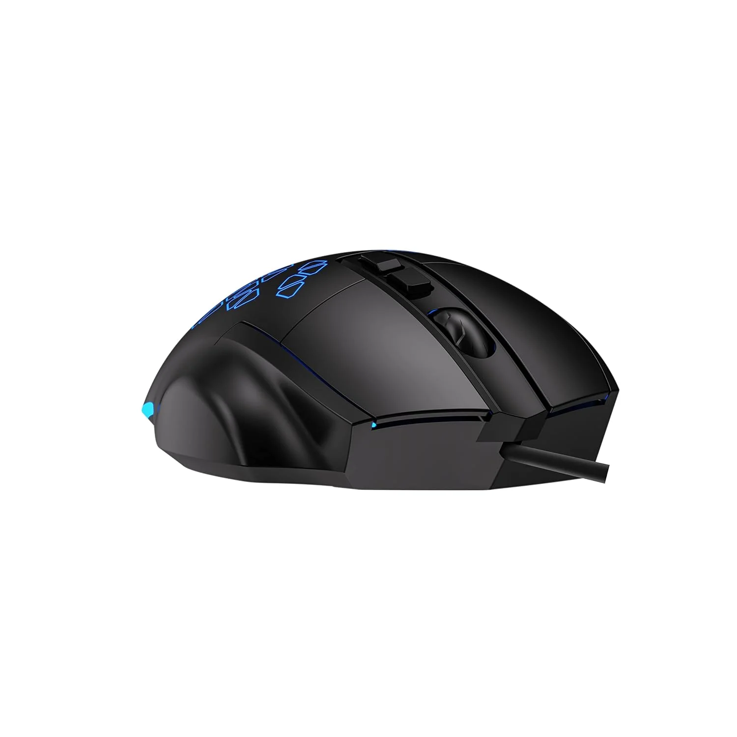 Aula Wind F812 7200DPI RGB 7-Key Wired Gaming Mouse (Black) - Image 4