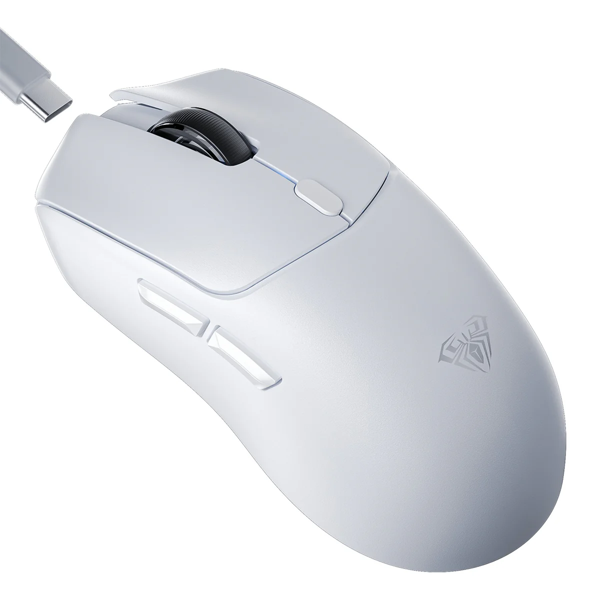 Aula Wind SC580X Wireless & Wired Gaming Mouse (Black, White) - Image 6