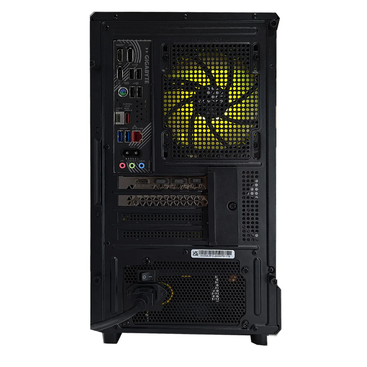 Aurora Atom Black Desktop Gaming PC | AMD Ryzen 5 7400 | 32GB RAM | 1TB SSD | RTX 5070 OC | Windows 11 Pro - Image 10