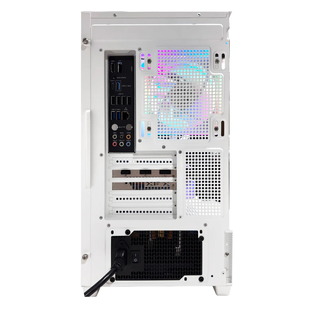 Aurora CG380F White Gaming PC Desktop Gaming PC | AMD Ryzen 7 8700F | 16GB (2x8GB) RAM | 1TB SSD | RX 9060 XT | Windows 11 Pro - Image 7