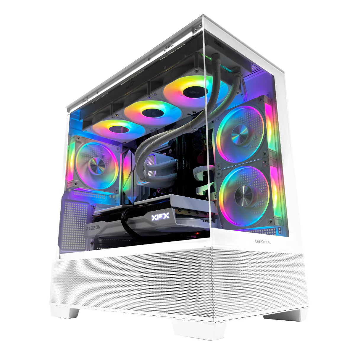 Aurora CG380F White Gaming PC Desktop Gaming PC | AMD Ryzen 7 8700F | 16GB (2x8GB) RAM | 1TB SSD | RX 9060 XT | Windows 11 Pro - Image 9