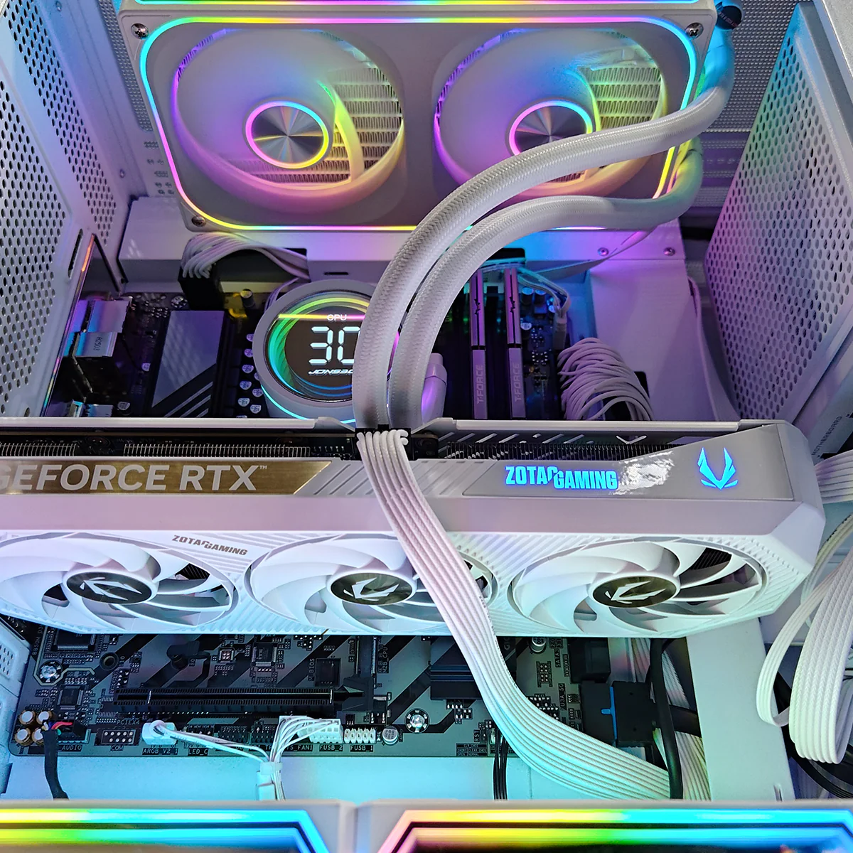 Aurora D41 White Desktop Gaming PC | AMD Ryzen 7 8700F | 32GB RAM | 1TB SSD | RTX 5070 | Windows 11 Pro - Image 5