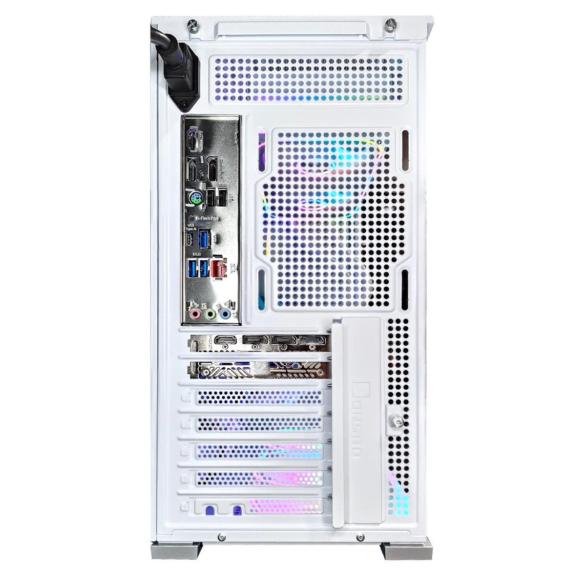 Aurora D41 White Desktop Gaming PC | AMD Ryzen 7 8700F | 32GB RAM | 1TB SSD | RTX 5070 | Windows 11 Pro - Image 6