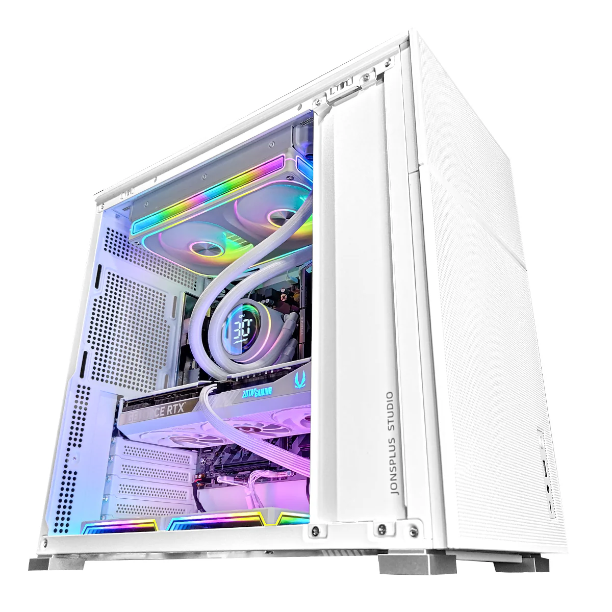 Aurora D41 White Desktop Gaming PC | AMD Ryzen 7 8700F | 32GB RAM | 1TB SSD | RTX 5070 | Windows 11 Pro - Image 9