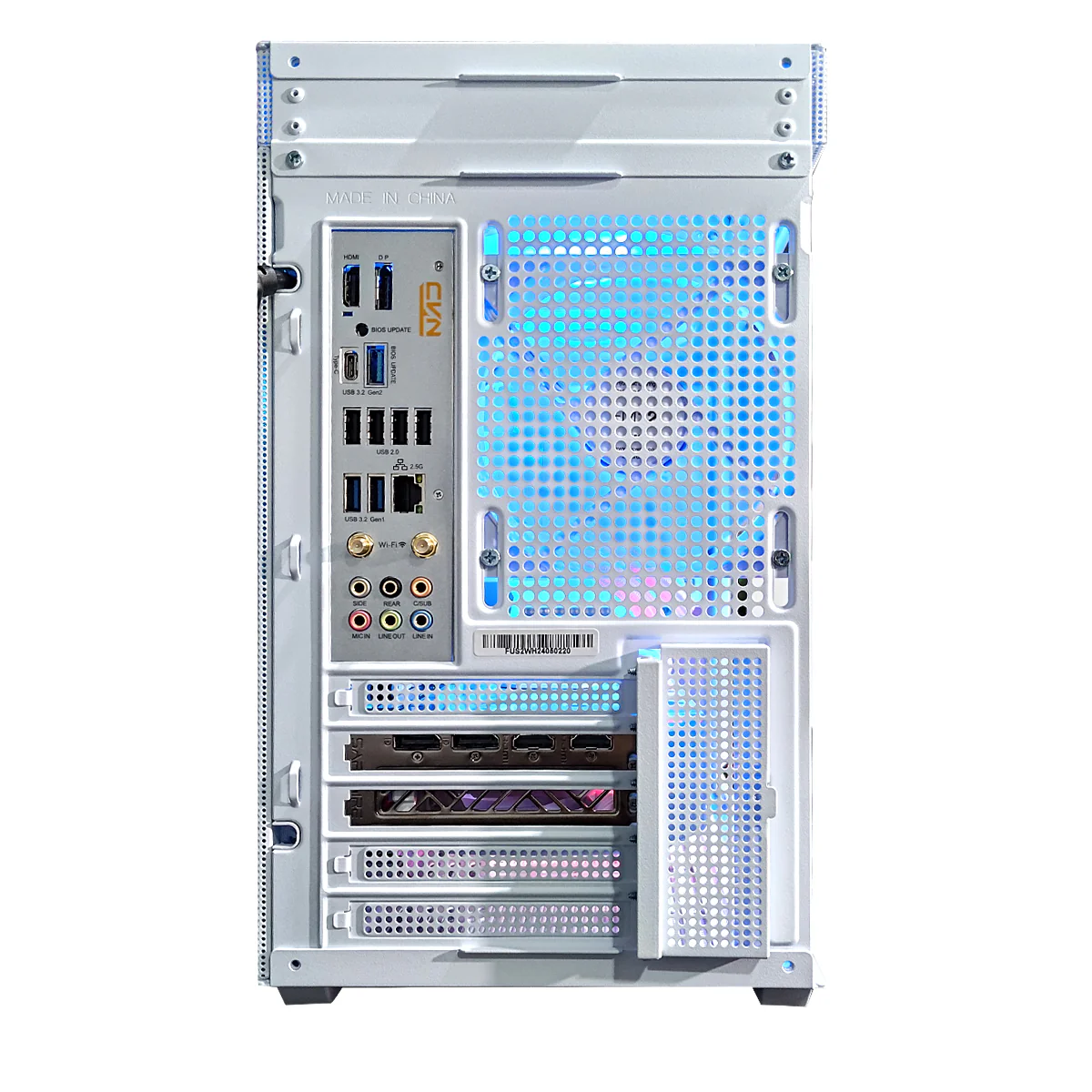 Aurora Fusion 2 White Desktop Gaming PC | AMD Ryzen 5 7600 | 32GB RAM | 1TB SSD | RX 7800 XT | Windows 11 Pro - Image 10