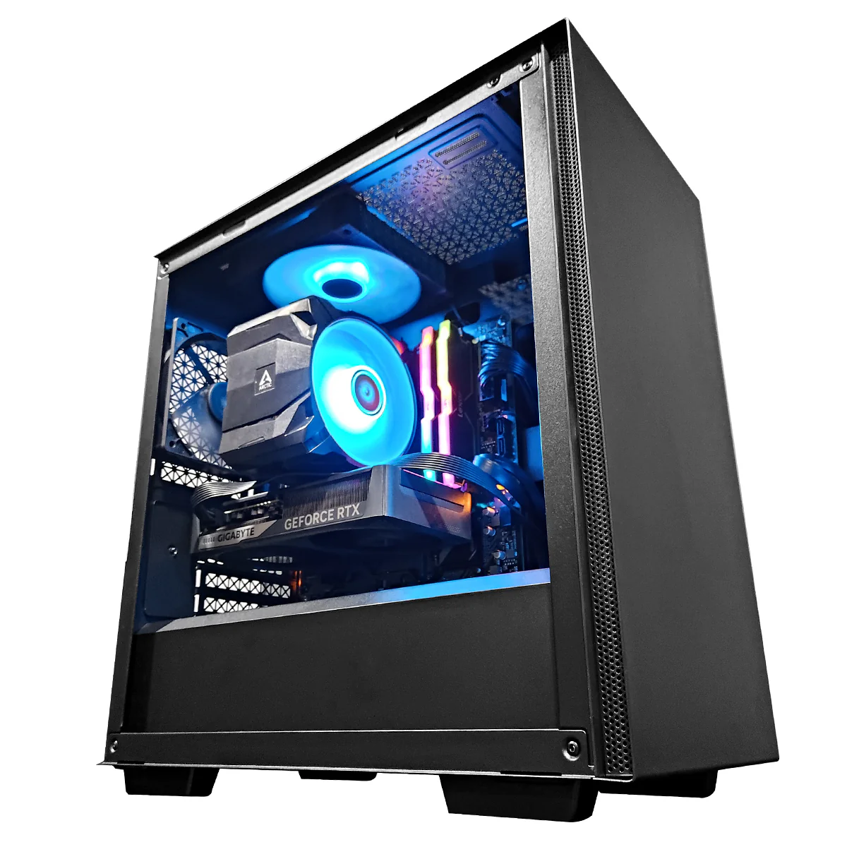 Aurora Macube 110 Black Desktop Gaming PC | Intel i5 13600KF | 32GB RAM |  1TB SSD | RTX 5060 TI | Windows 11 Pro - Image 9