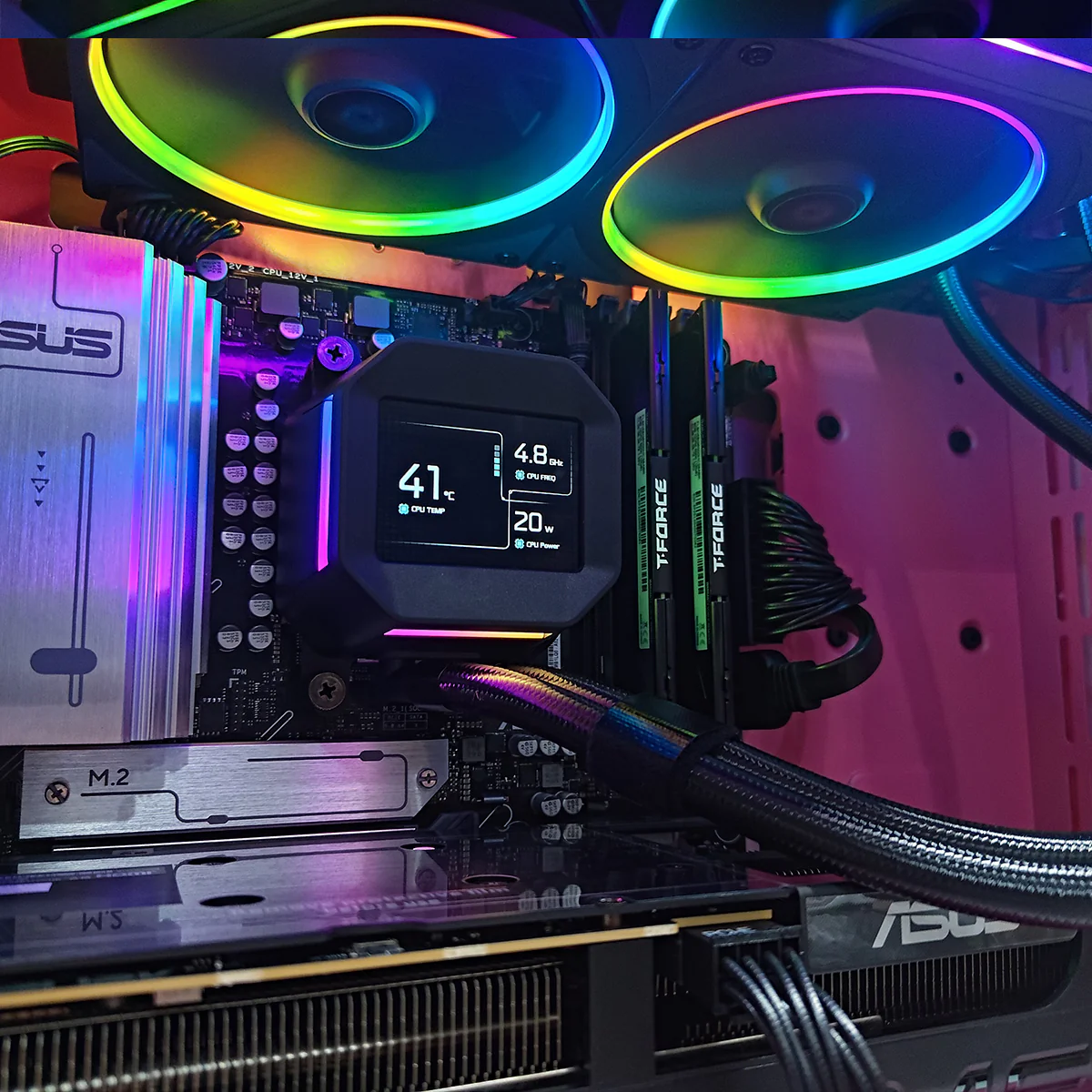 Aurora Macube 110 Pink Desktop Gaming PC | AMD Ryzen 7 7700 | 16GB RAM | 1TB SSD | RTX 5060 OC | Windows 11 Pro - Image 3