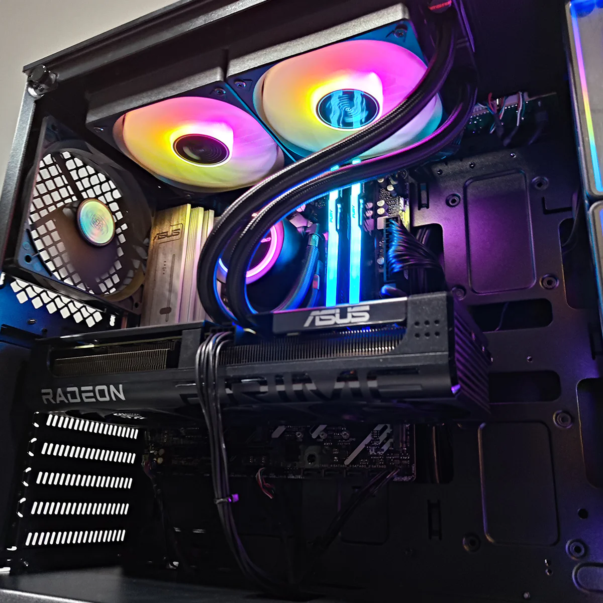 Aurora Matrexx 50 Black Desktop Gaming PC | AMD Ryzen 5 9500F | 16GB RAM | 1TB SSD | RX 9060 XT | Windows 11 Pro - Image 5