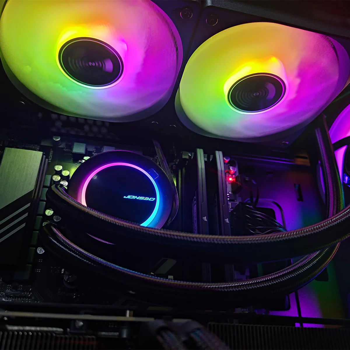 Aurora MB320L Black Desktop Gaming PC | AMD Ryzen 5 7500F | 32GB RAM | 1TB SSD | GeForce RTX 5070 | Windows 11 Pro - Image 5