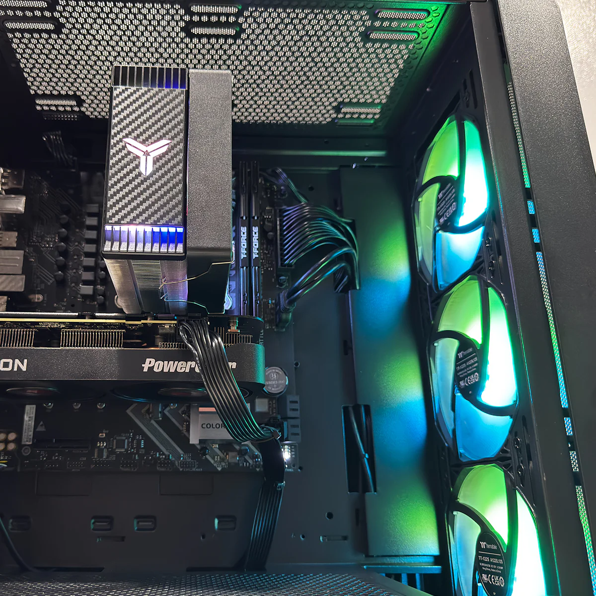 Aurora S200 TG Black Desktop Gaming PC | AMD Ryzen 7 8700F | 16GB (2x8GB) RAM | 1TB SSD | RX 9060XT | Windows 11 Pro - Image 5