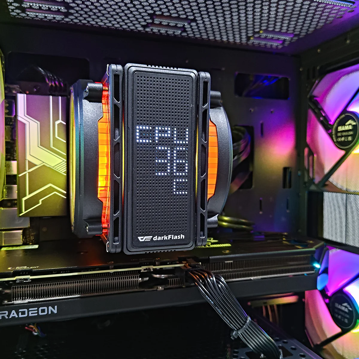 Aurora S30  Black Desktop Gaming PC | AMD Ryzen 5 9600X | 16GB (2x8GB) RAM | 1TB SSD | RX 9060 XT | Windows 11 Pro - Image 3