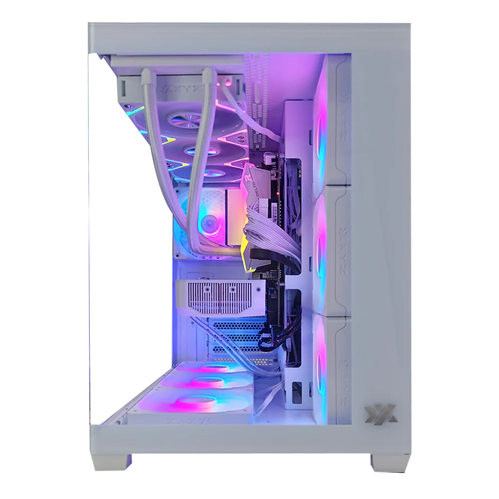 Aurora Tesseract X 2D White Desktop Gaming PC | AMD Ryzen 7 8700F | 32GB RAM | 1TB SSD | RTX 5070 | Windows 11 Pro - Image 10