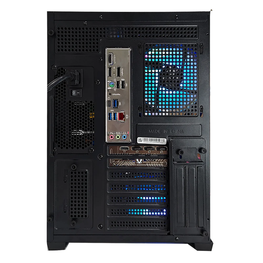 Aurora Tesseract X 50 Black Desktop Gaming PC | AMD Ryzen 7 8700F | 32GB RAM | 1TB SSD | RTX 5070 | Windows 11 Pro - Image 11