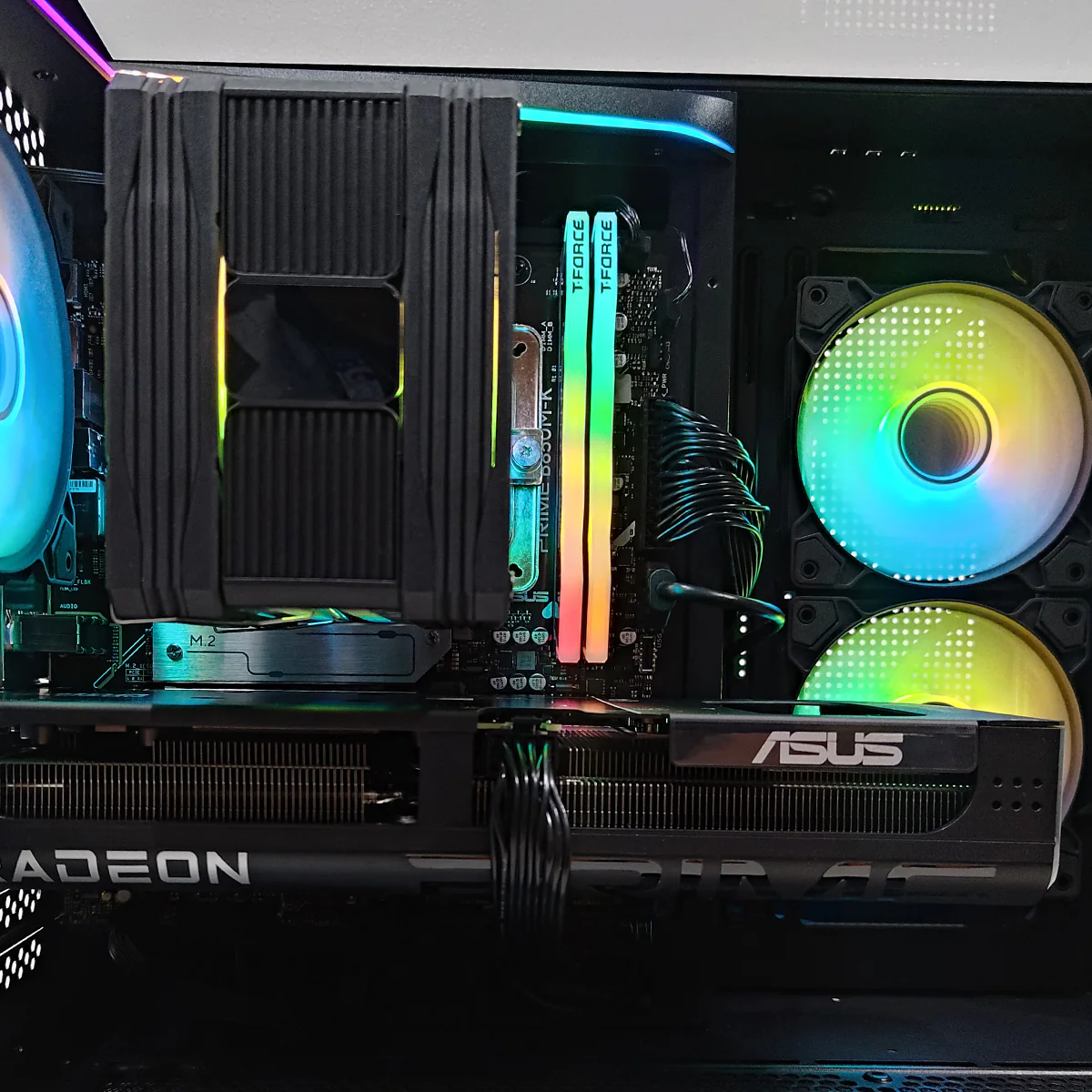 Aurora TH285M Black Desktop Gaming PC | AMD Ryzen 5 7500X3D | 16GB RAM | 1TB SSD | RX 9060 XT OC | Windows 11 Pro - Image 4