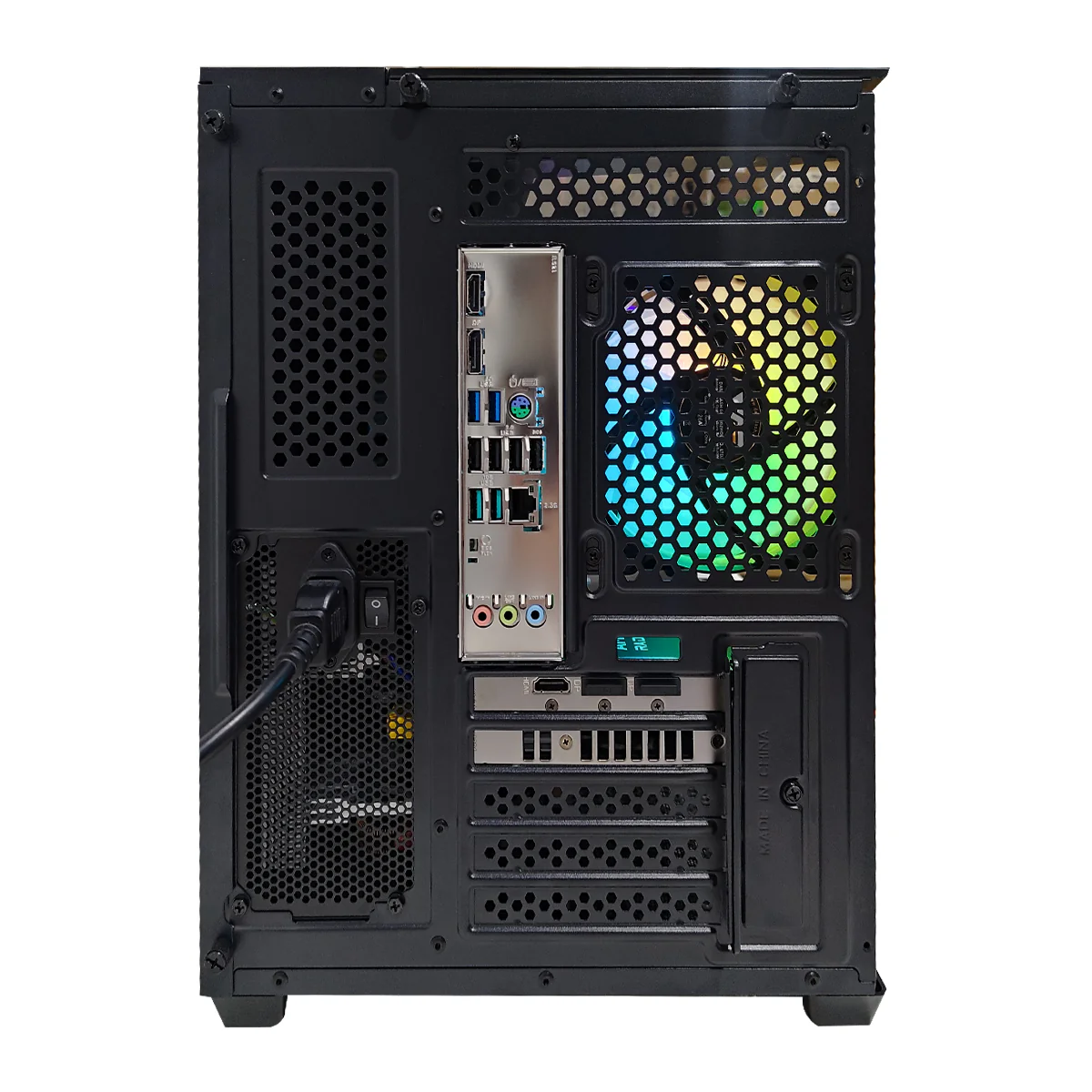 Aurora TH285M Black Desktop Gaming PC | AMD Ryzen 5 7500X3D | 16GB RAM | 1TB SSD | RX 9060 XT OC | Windows 11 Pro - Image 9