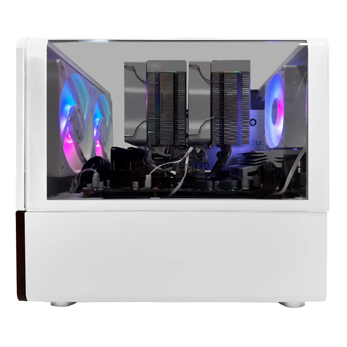 Aurora V12 White Desktop Gaming PC | AMD Ryzen 7 8700F | 16GB (2x8GB) RAM | 1TB SSD | RTX 5060 | Windows 11 Pro - Image 4