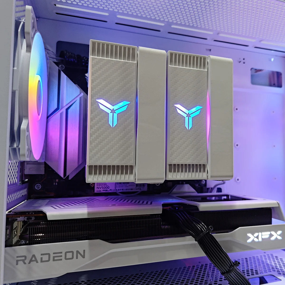 Aurora X5M White Desktop Gaming PC | AMD Ryzen 7 8700F | 16GB (2x8GB) RAM | 1TB SSD | RX 9060 XT | Windows 11 Pro - Image 5