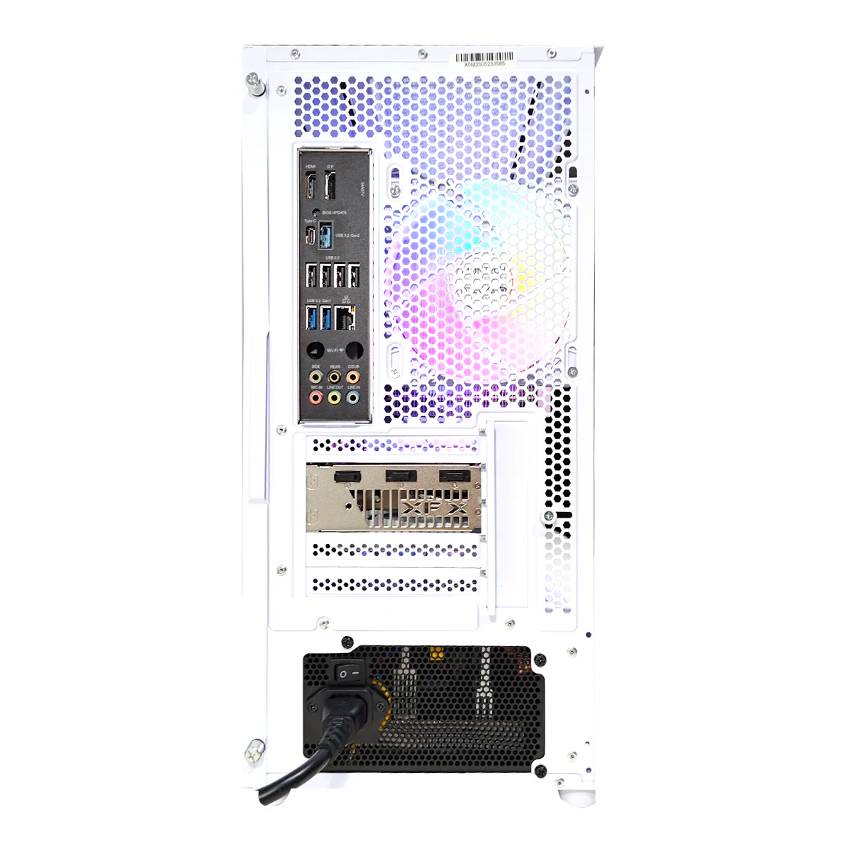Aurora X5M White Desktop Gaming PC | AMD Ryzen 7 8700F | 16GB (2x8GB) RAM | 1TB SSD | RX 9060 XT | Windows 11 Pro - Image 7