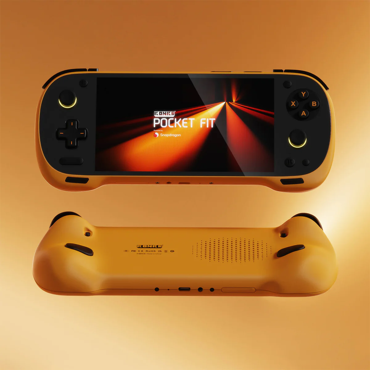 Ayaneo KONKR Pocket Fit Qualcomm Snapdragon G3 Gen 3 16GB + 512GB 6" (1920x1080) 144Hz LCD Display Handheld Gaming Console (Dragon Yellow) + KONKR Pocket Fit HD Tempered Glass Film - Image 3