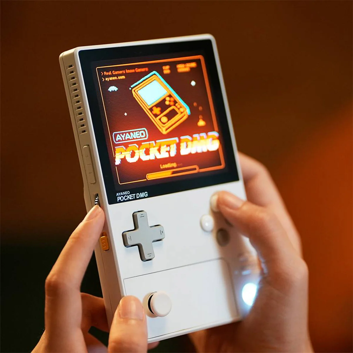 Ayaneo Pocket DMG Qualcomm Snapdragon G3x Gen2 8GB + 128GB 3.92" 1080P OLED Screen Handheld Gaming Console (Moon White) + Ayaneo Pocket DMG Vintage Shoulder Bag + Ayaneo Pocket DMG HD Tempered Film - Image 3