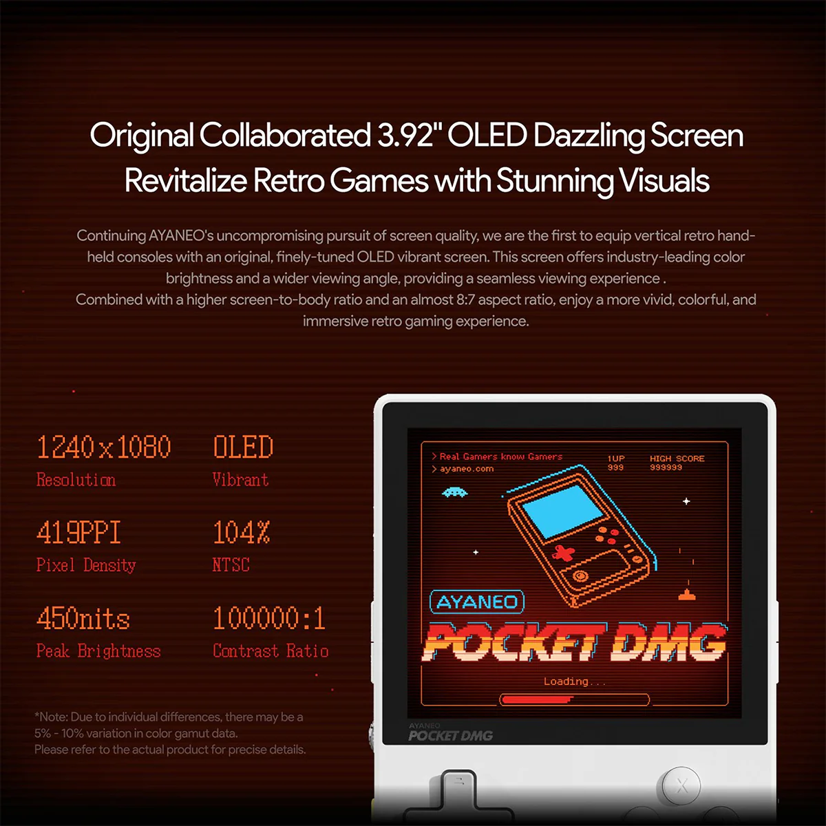 Ayaneo Pocket DMG Qualcomm Snapdragon G3x Gen2 8GB + 128GB 3.92" 1080P OLED Screen Handheld Gaming Console (Moon White) + Ayaneo Pocket DMG Vintage Shoulder Bag + Ayaneo Pocket DMG HD Tempered Film - Image 5