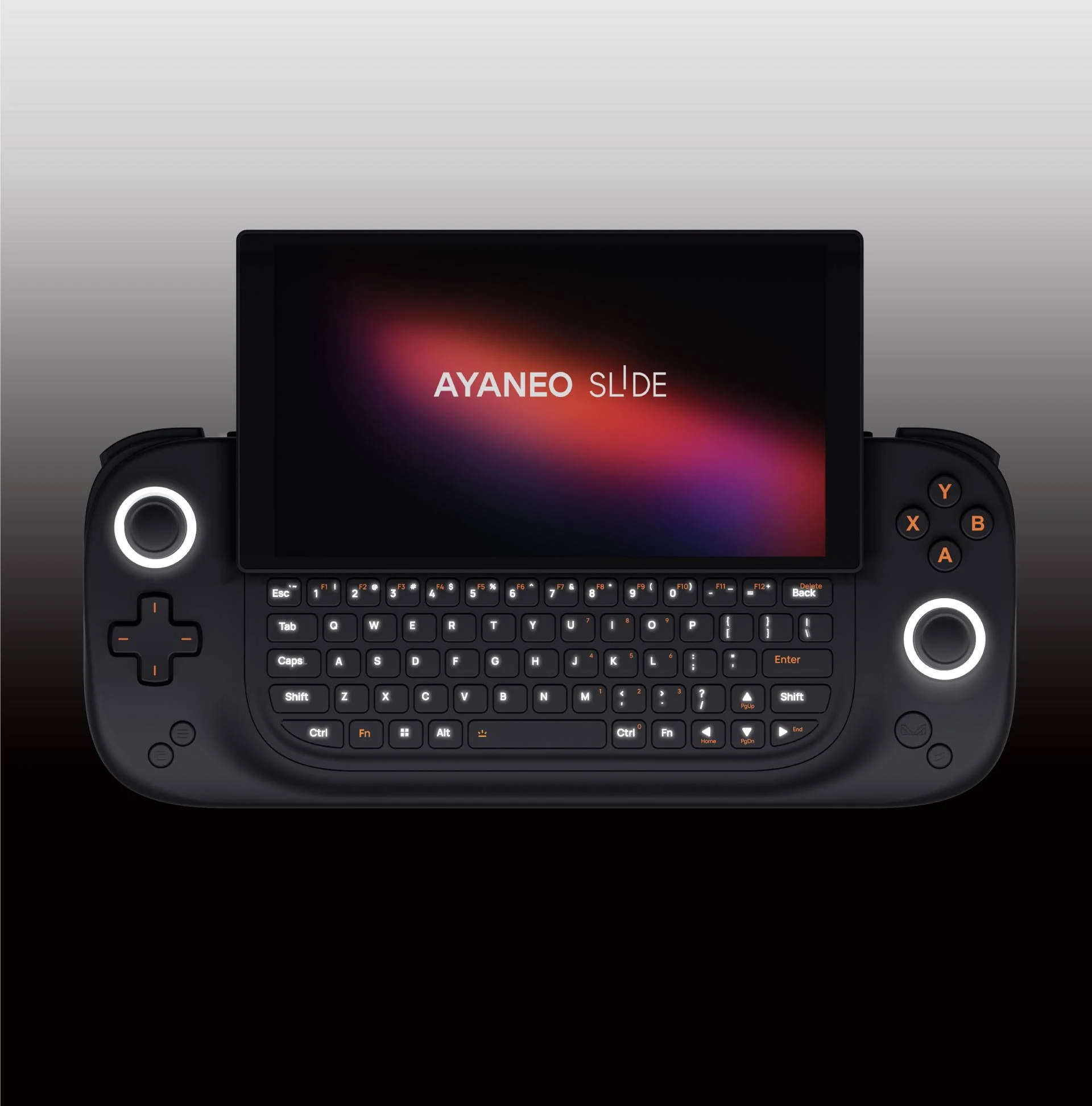 Ayaneo Slide AMD Ryzen 7 7840U 32GB RAM 2TB SSD Windows 11 Handheld PC Gaming Console (Bright Black) + Ayaneo Slide Gift Set - Image 2