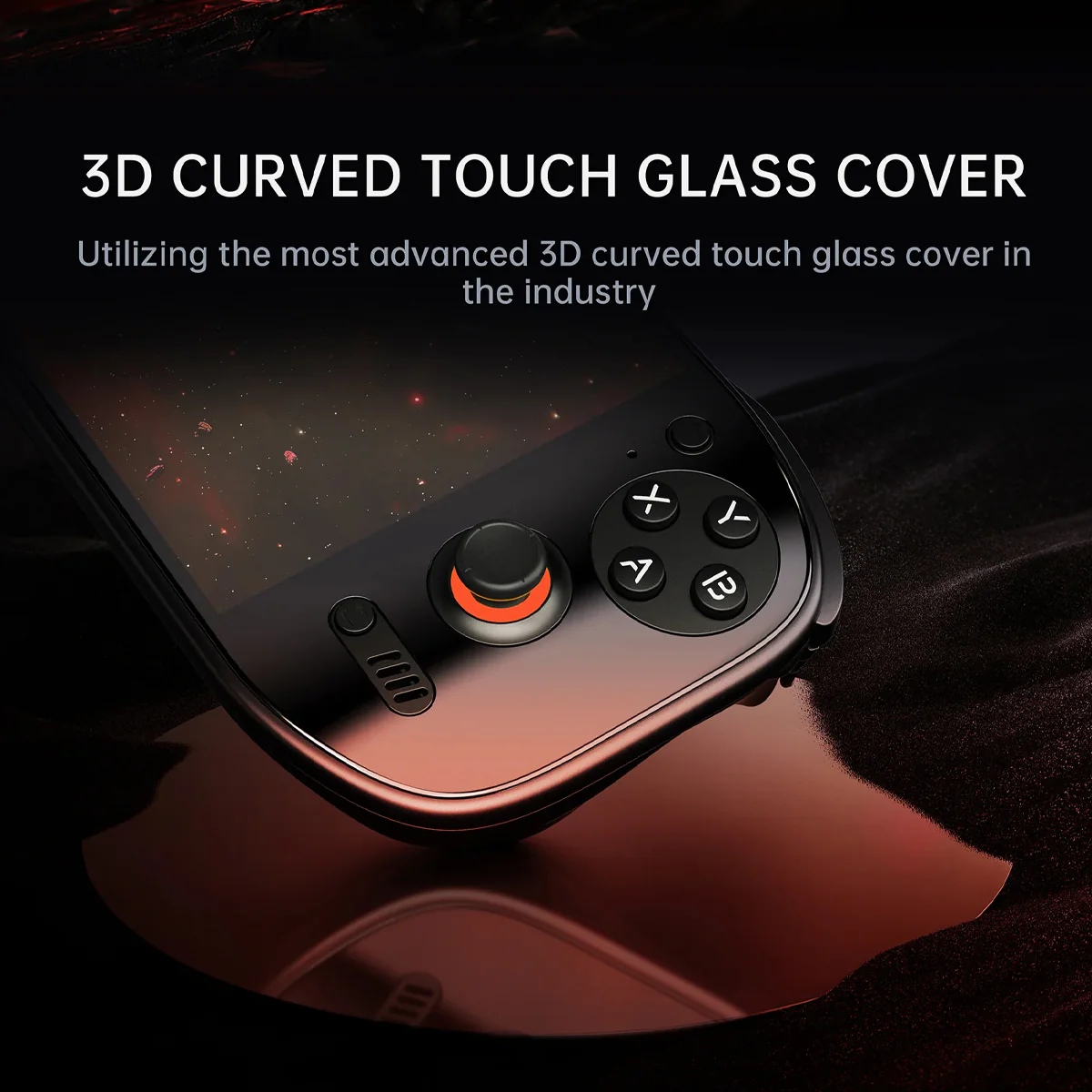 AYN Odin 2 Portal Base Snapdragon 8gen2 Processor 7" 1080P 120Hz OLED 3D Curved Touch Screen 8GB RAM + 128GB SSD Android 13 Handheld Gaming Console (Black) - Image 9