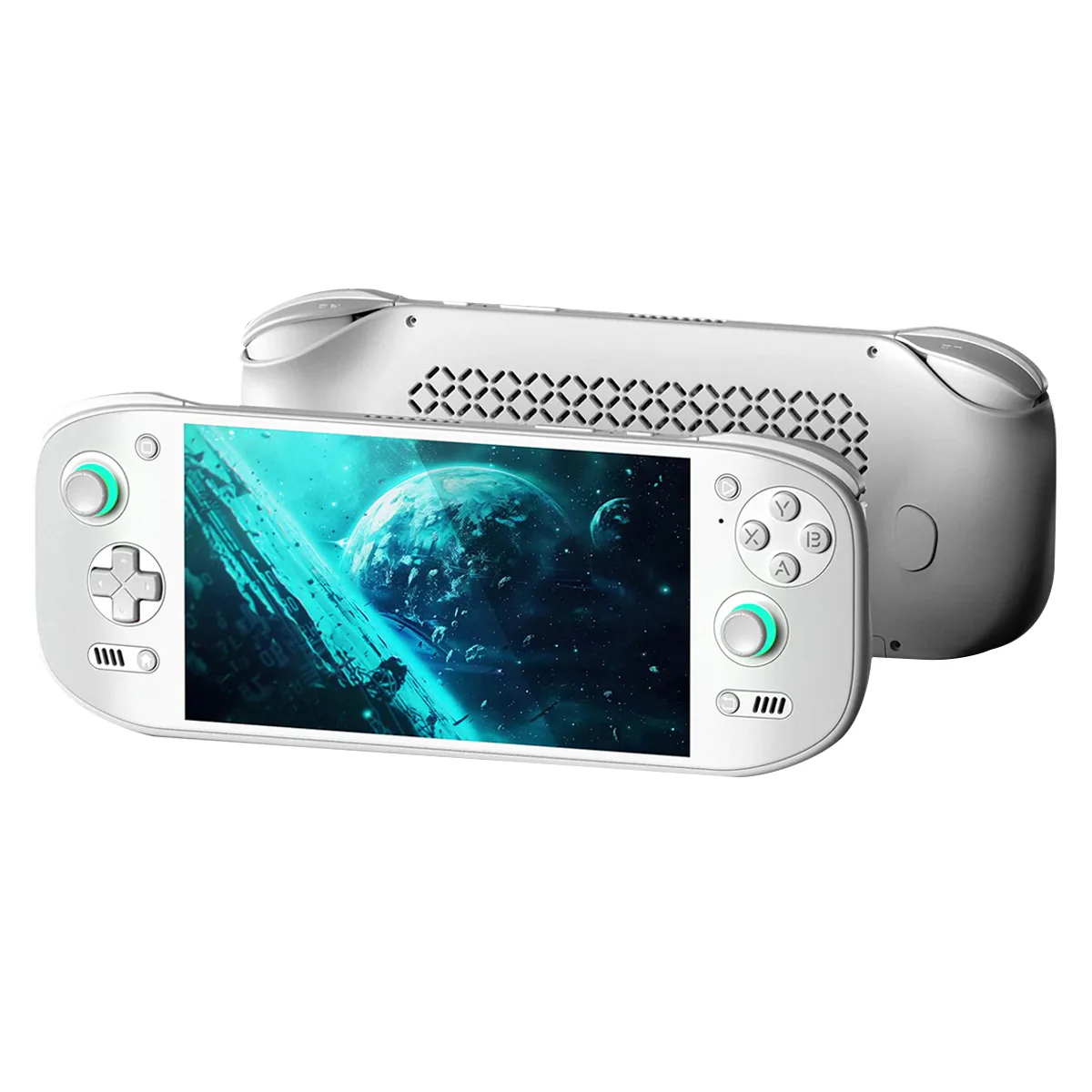 AYN Odin 2 Portal Pro Snapdragon 8gen2 Processor 7" 1080P 120Hz OLED 3D Curved Touch Screen 12GB RAM + 512GB SSD Android 13 Handheld Gaming Console (White) - Image 2