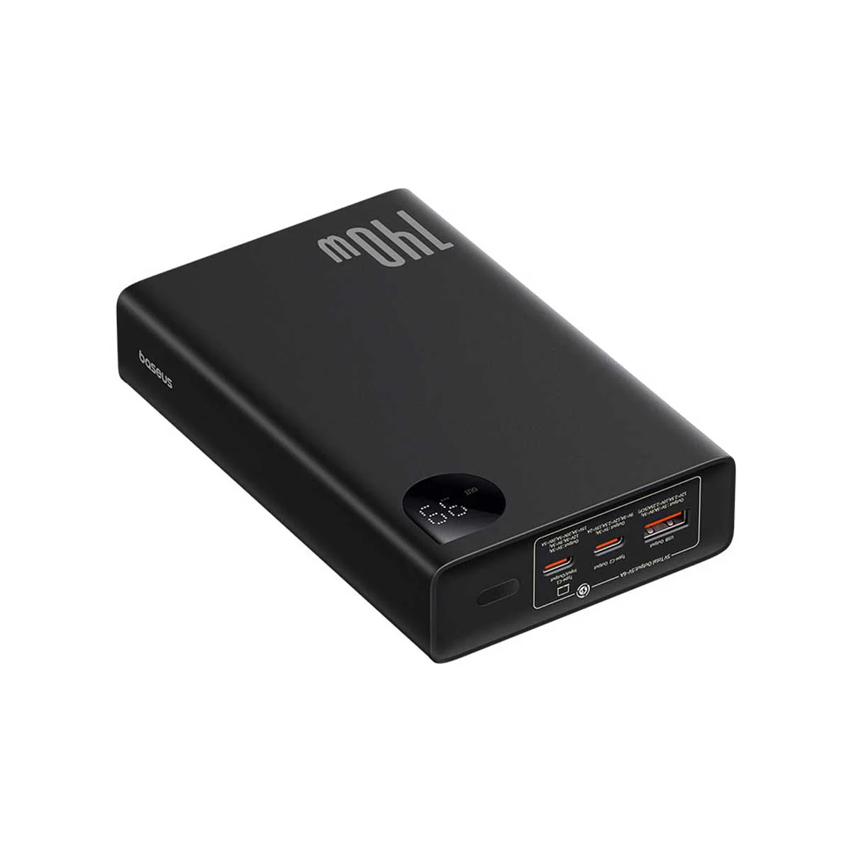 Baseus Adaman Series Digital Display Fast Charge Power Bank 24000mAh 140W (Cluster Black) (P10021508113-00) - Image 4