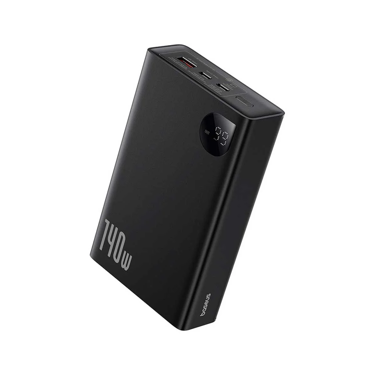 Baseus Adaman Series Digital Display Fast Charge Power Bank 24000mAh 140W (Cluster Black) (P10021508113-00) - Image 5