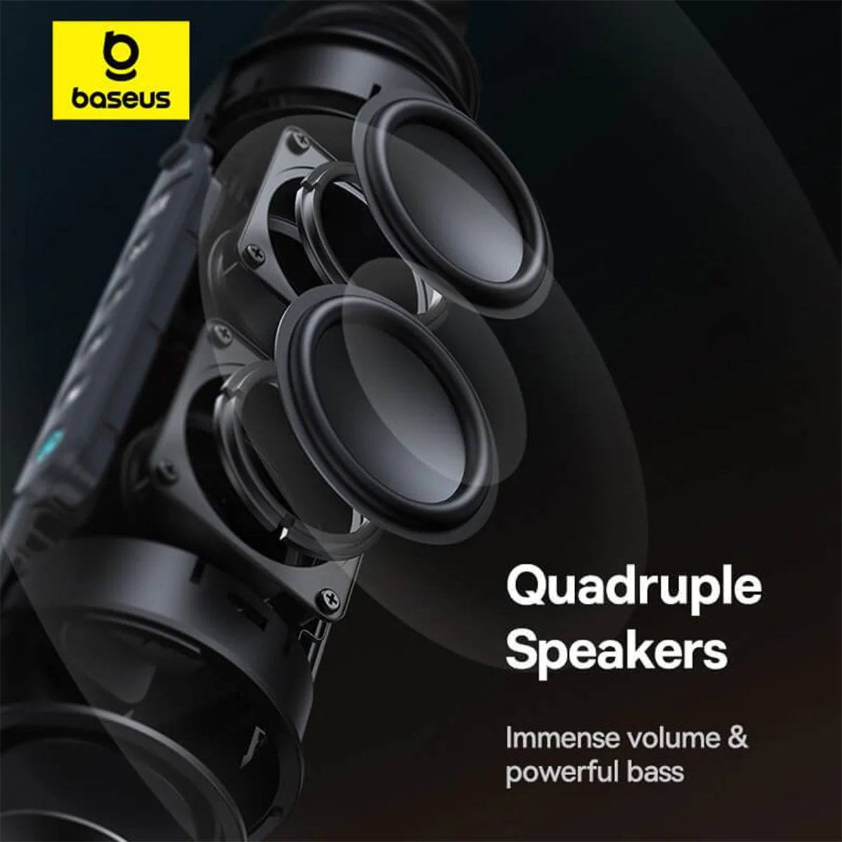 Baseus AeQur 30 Air Portable Wireless Speaker (Twilight Grey) (A20072600826-00) - Image 8